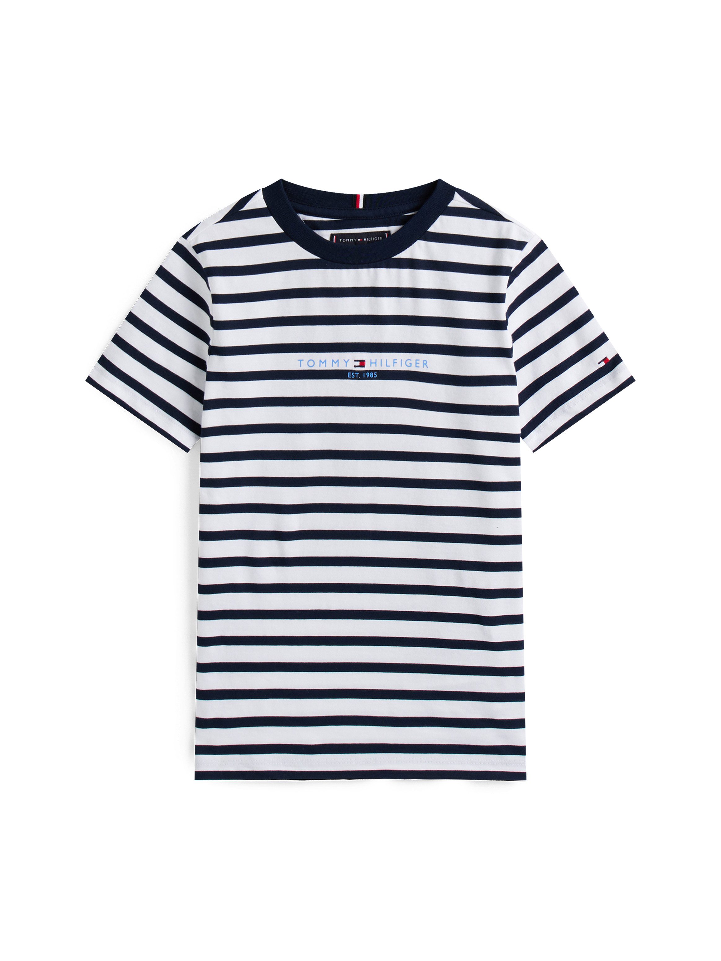 Tommy Hilfiger T-shirt short ESSENTIAL SET met een logo-opschrift (set, 2-delig, 2 stuks)