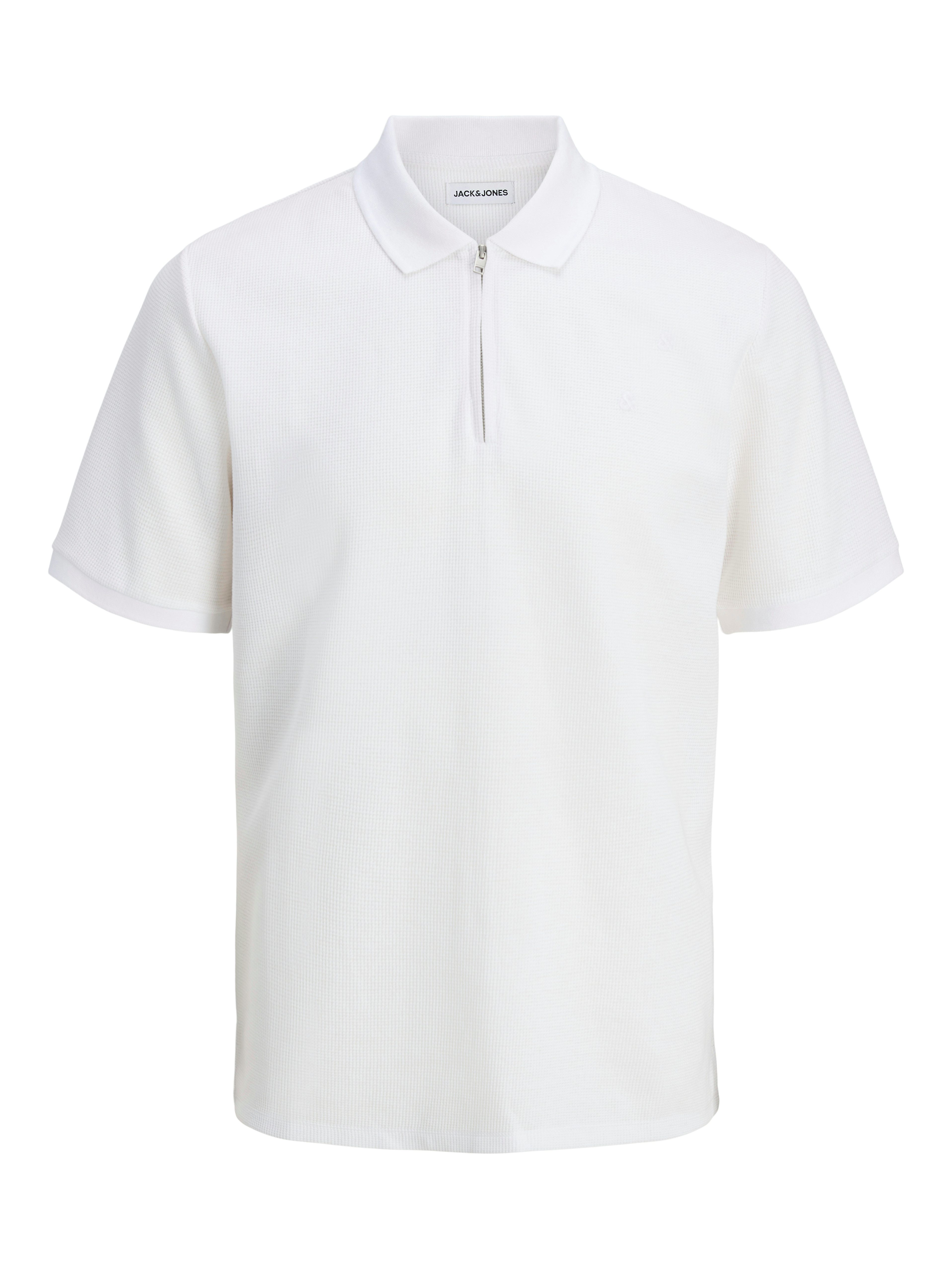 Jack & Jones Poloshirt JJEAUSTIN ZIP POLO SS NOOS