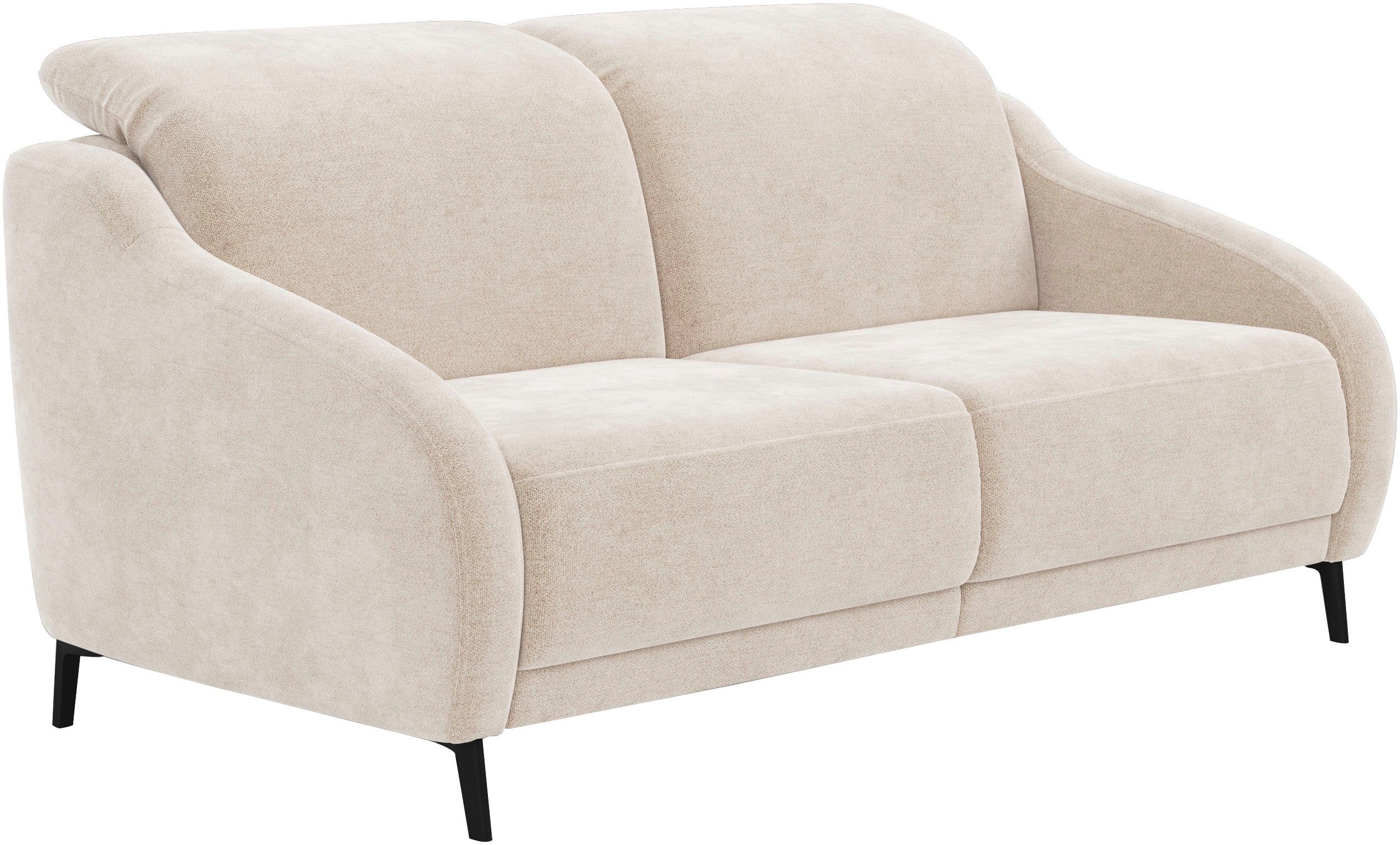 sit&more 3-zitsbank Blues naar keuze met klaptafel en usb