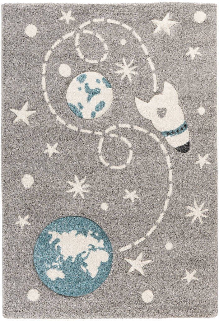 aRTE ESPINA Kindervloerkleed Amigo 530 Ruimte raket motief