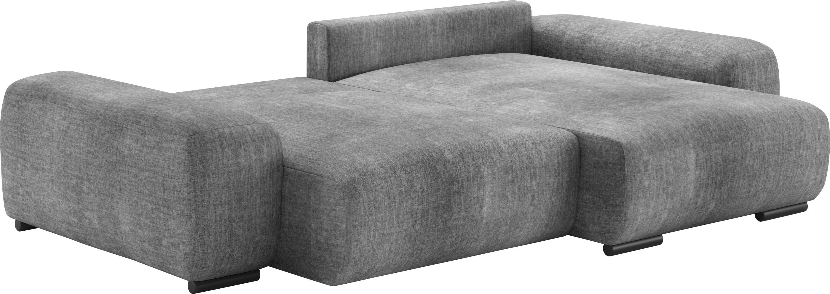 Mr. Couch Hoekbank Sundance II Doorlopende slaper met EasyBett-slaapfunctie, bedlade