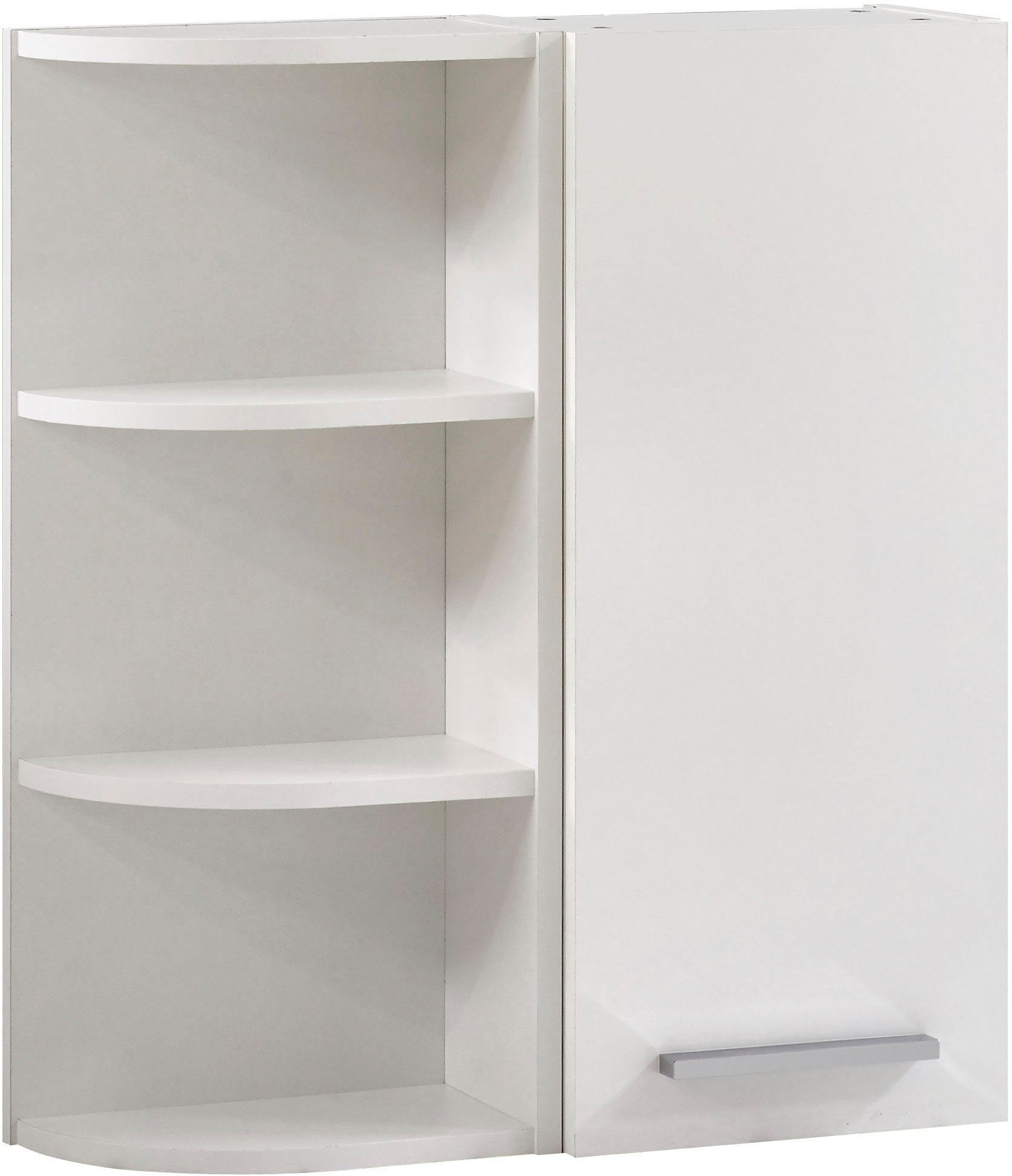 Saphir Badkamerserie Quickset 335 8-delig, wastafelonderkast met led-spiegelkast Hoge kasten, onderkasten, hangende kasten, inclusief deurdemper, 17 deuren (10-delig)