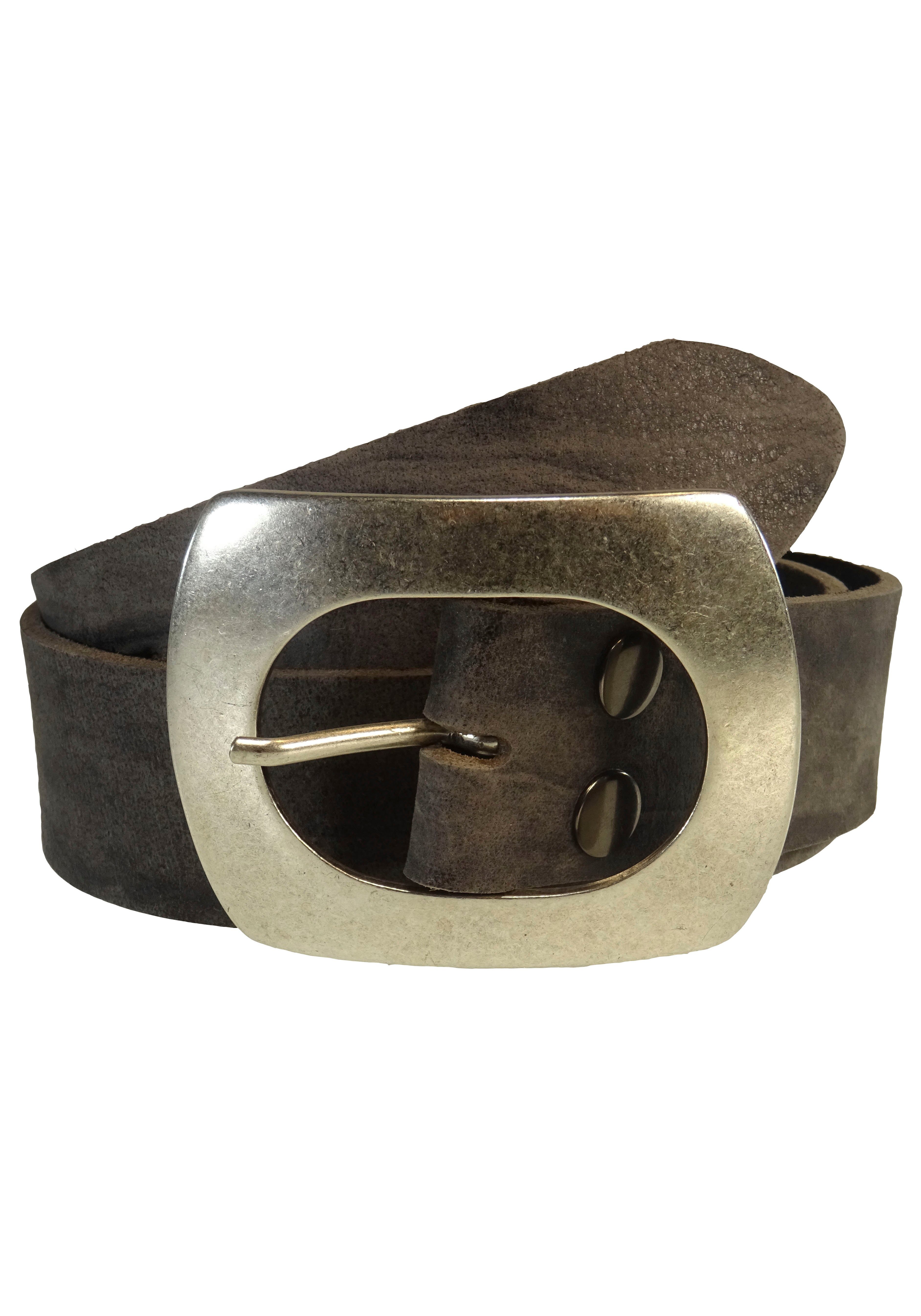 RETTUNGSRING by showroom 019° Leren riem met verwisselbare sluiting "spa doorn"