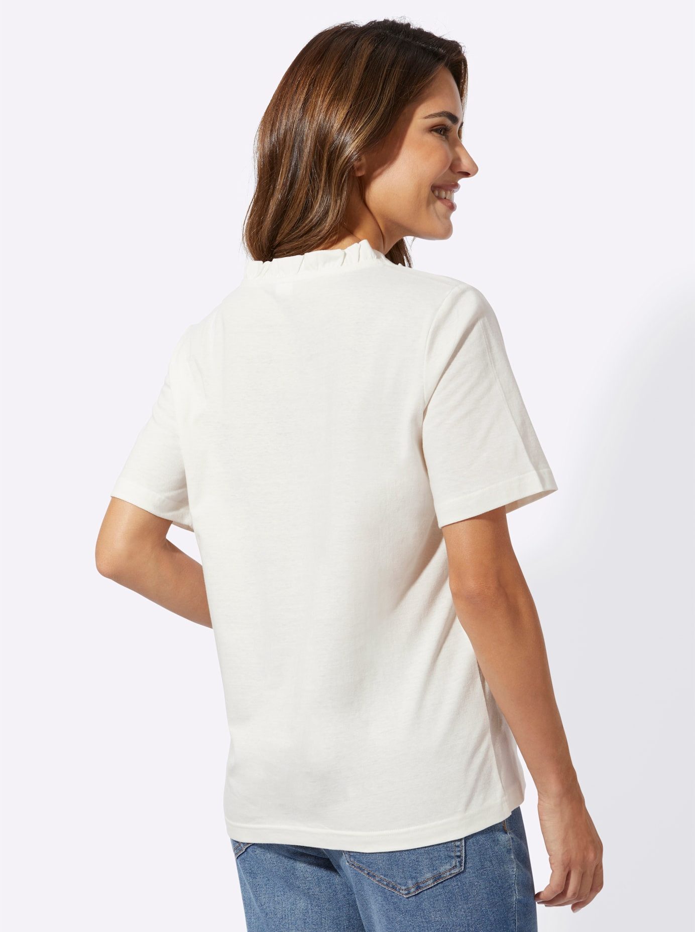 Classic Basics Shirt met korte mouwen Tuniekshirt (1-delig)