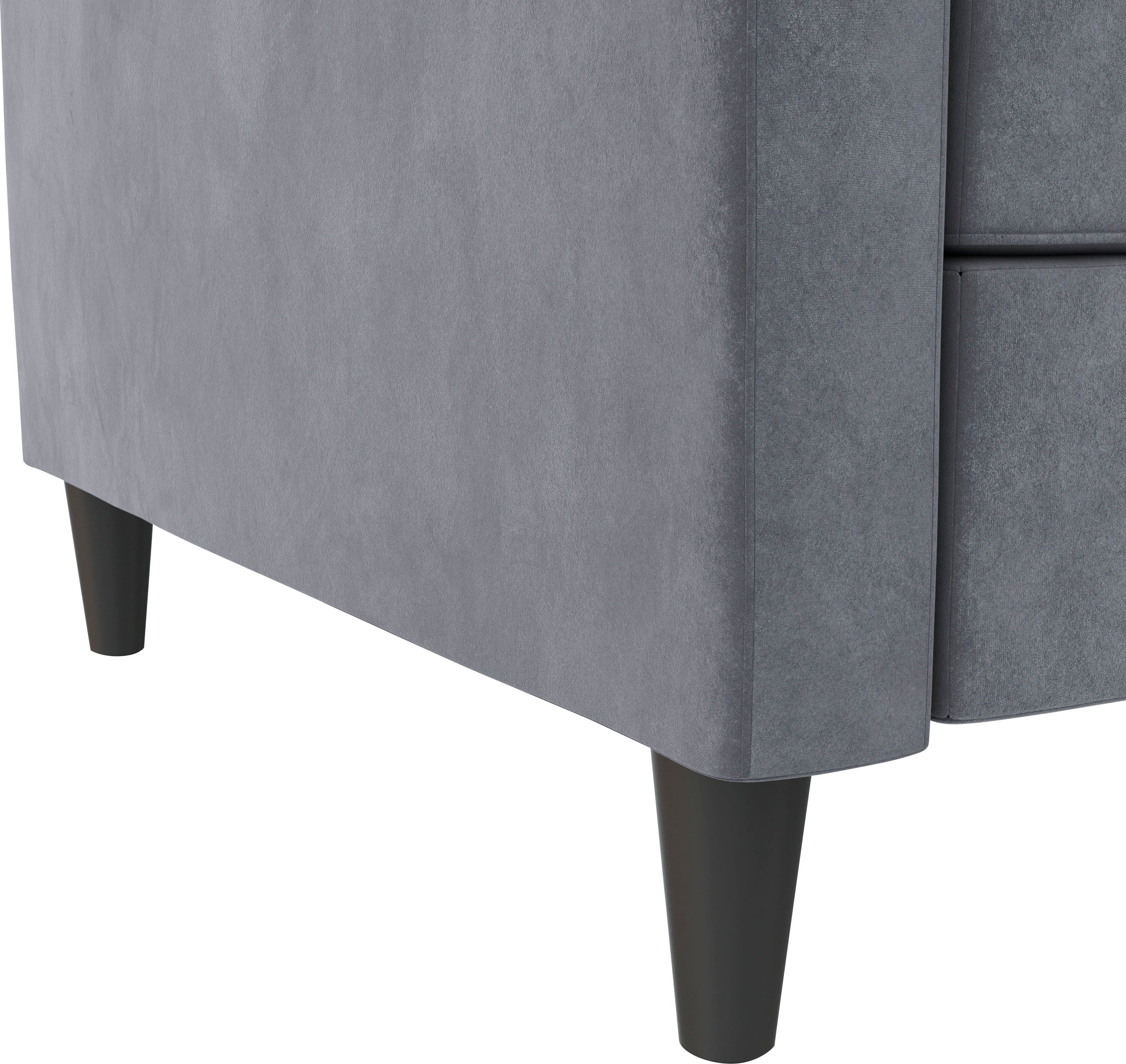 Dorel Home 3-zitsbank Celine Rugleuning 2-delig en 3-voudig verstelbaar, zithoogte 43 cm