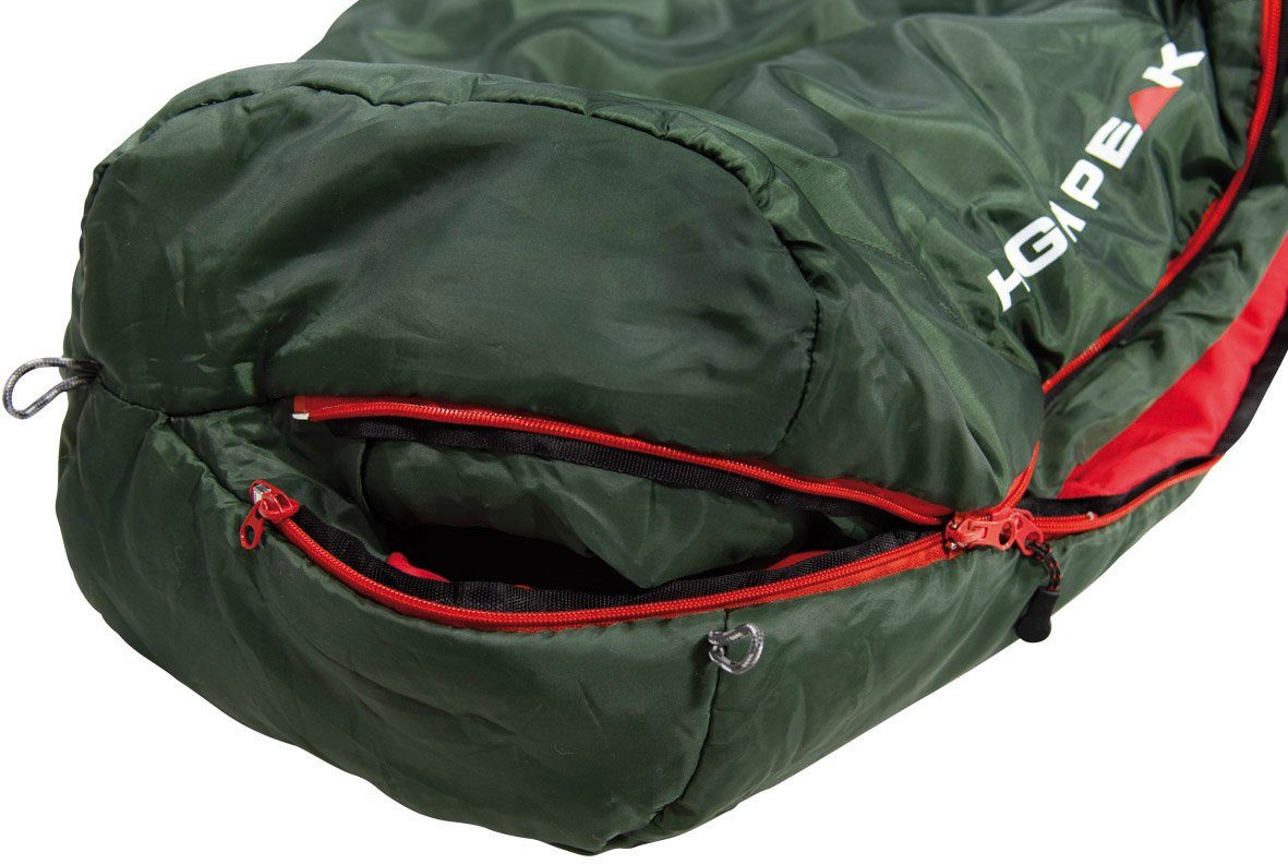 High Peak Mummieslaapzak Black Arrow