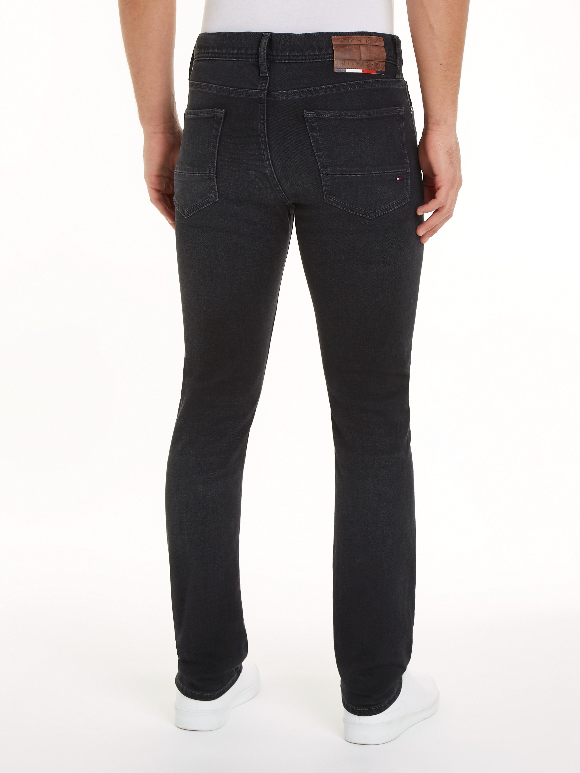 Tommy Hilfiger Slim fit jeans SLIM BLEECKER PSTR CROW BLACK
