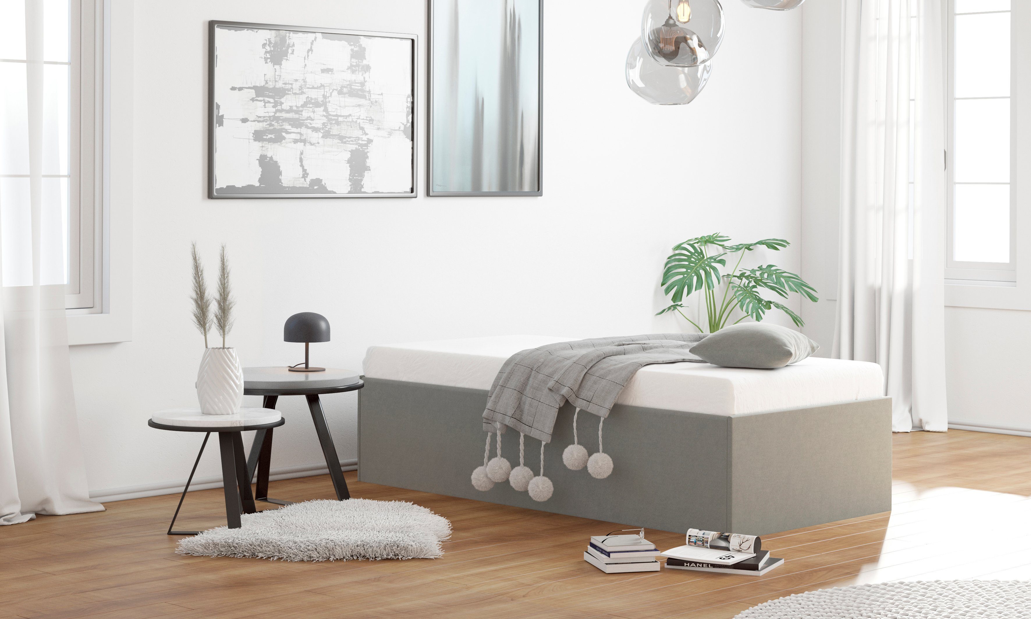 Westfalia Polsterbetten Gestoffeerd bed Amrum