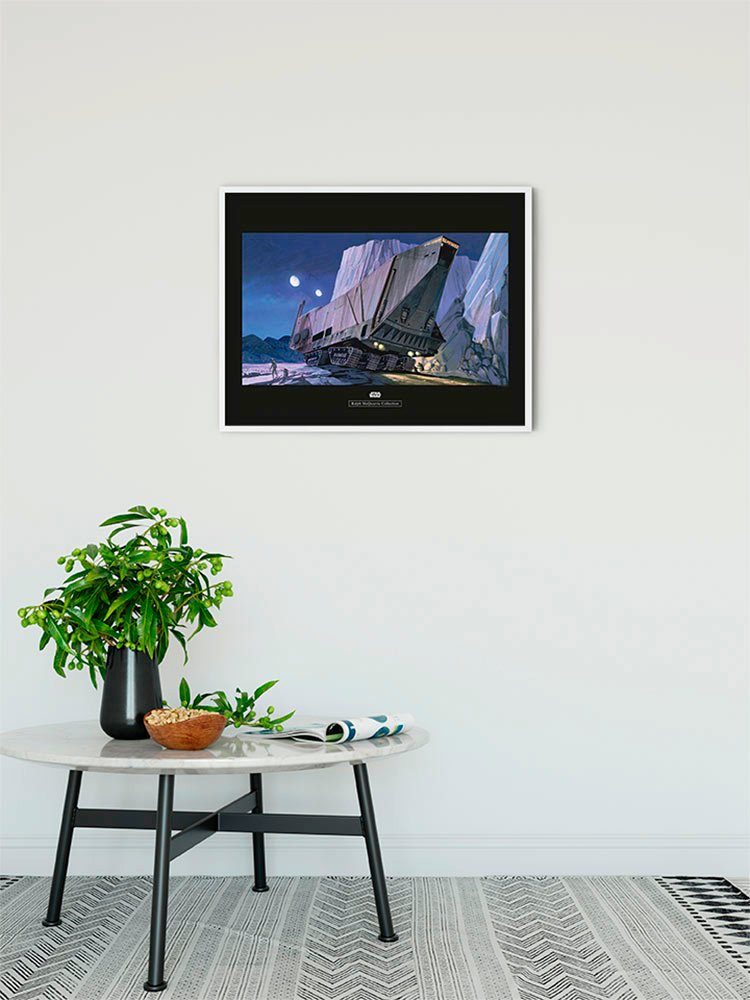 Komar Wanddecoratie Star Wars Classic RMQ Sandcrawler Wanddecoratie voor de kinderkamer - zonder lijst (1 stuk)