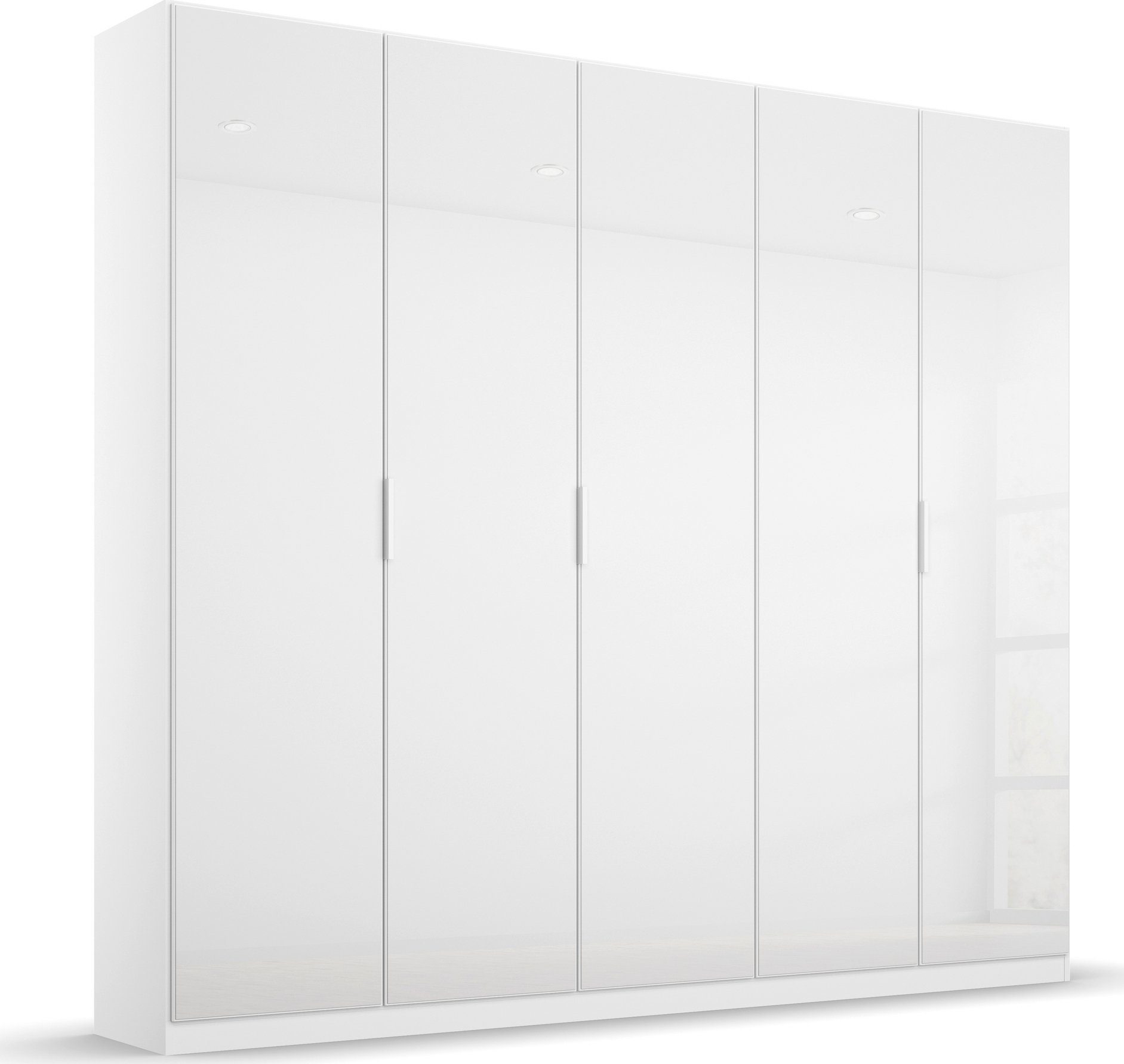 rauch Draaideurkast Kledingkast kast garderobe KOLUNA met hoogwaardige glasfront