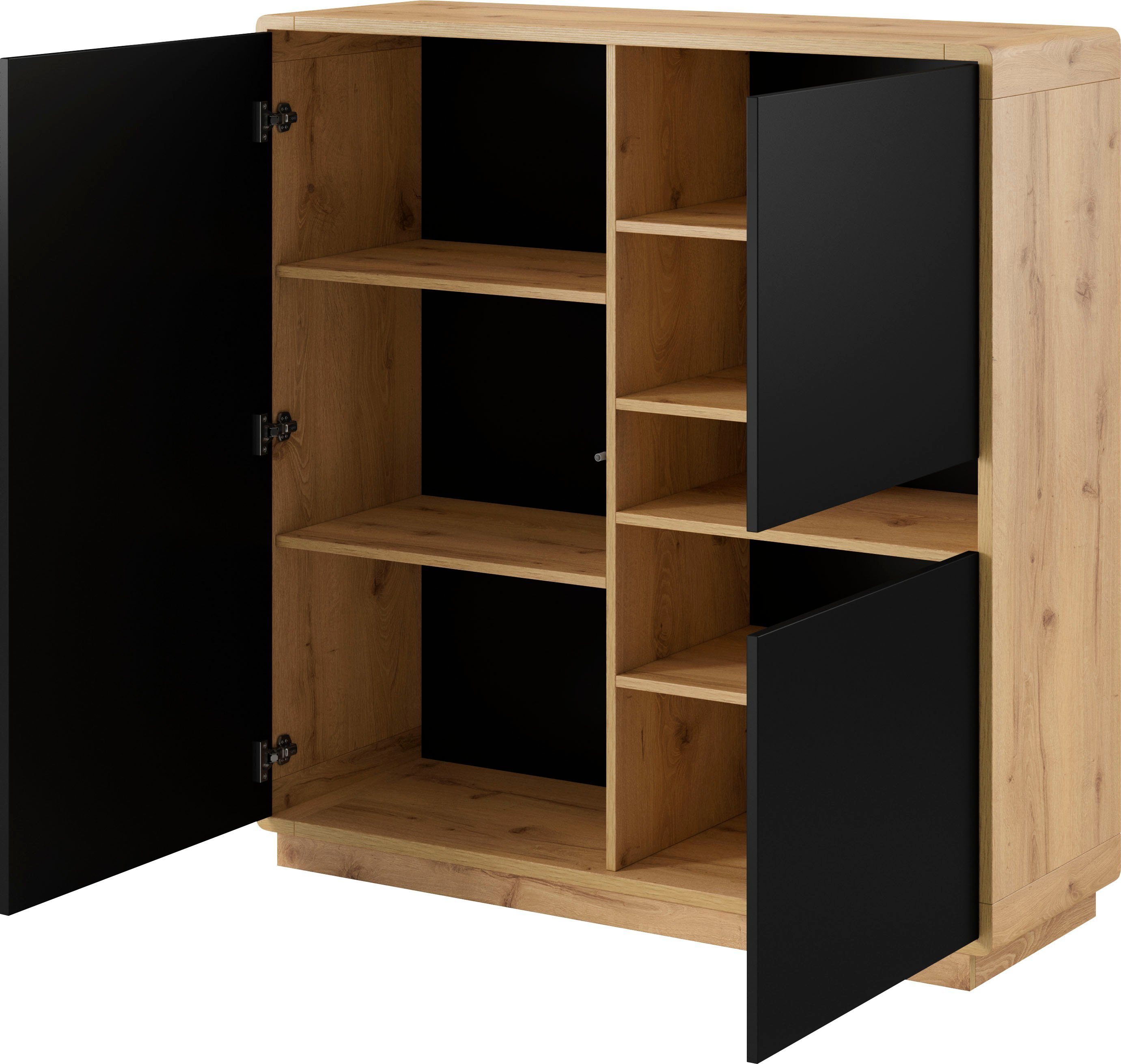 INOSIGN Highboard Aston Breedte 121 cm.