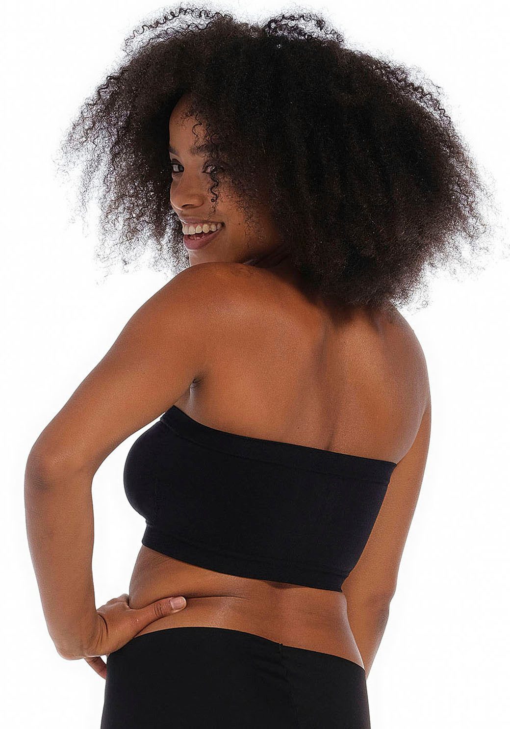 Magic Body Fashion Bandeau-bh Comfort Bandeau met uitneembare vullingen