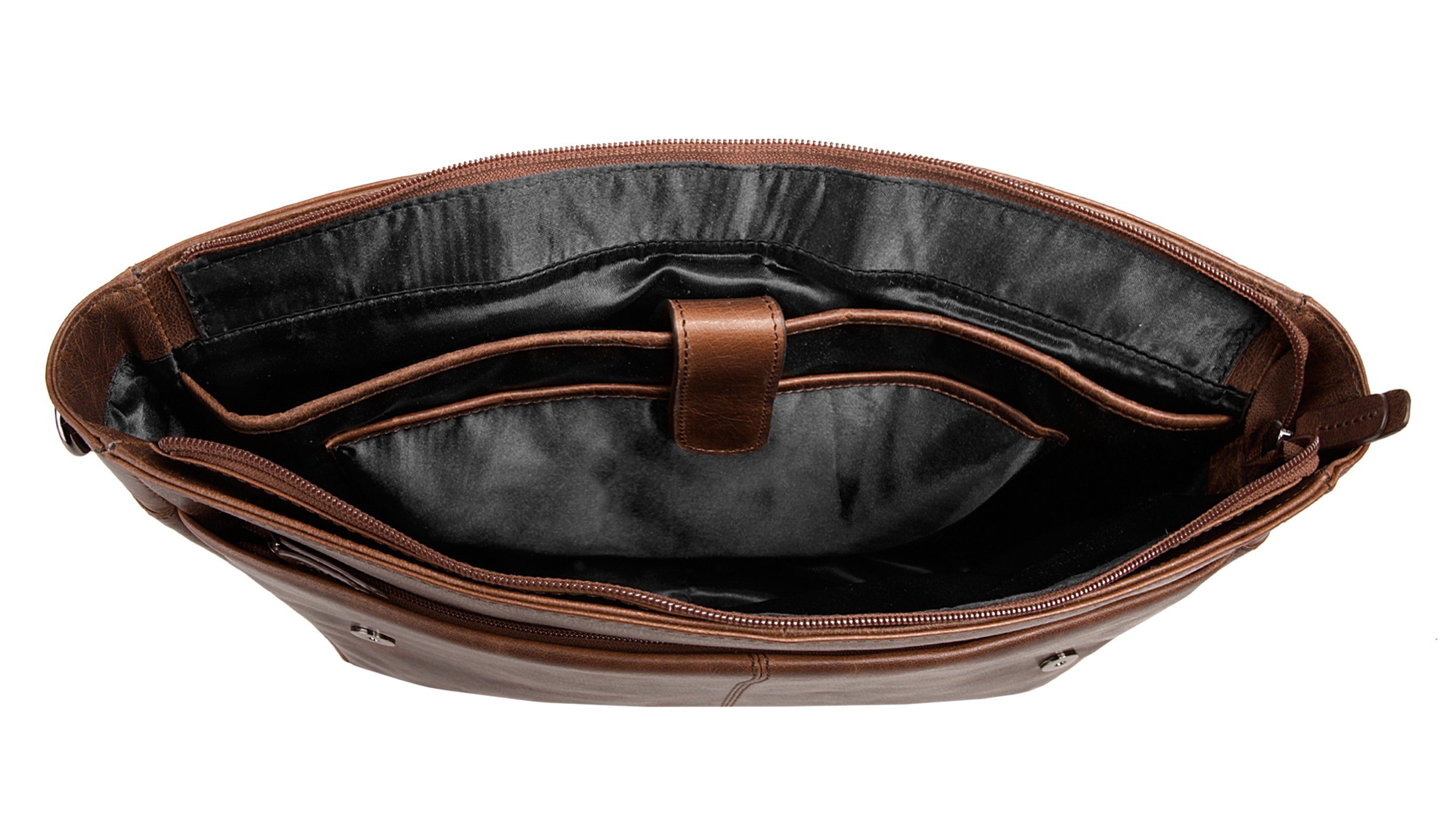 X-Zone Messenger Bag echt leder
