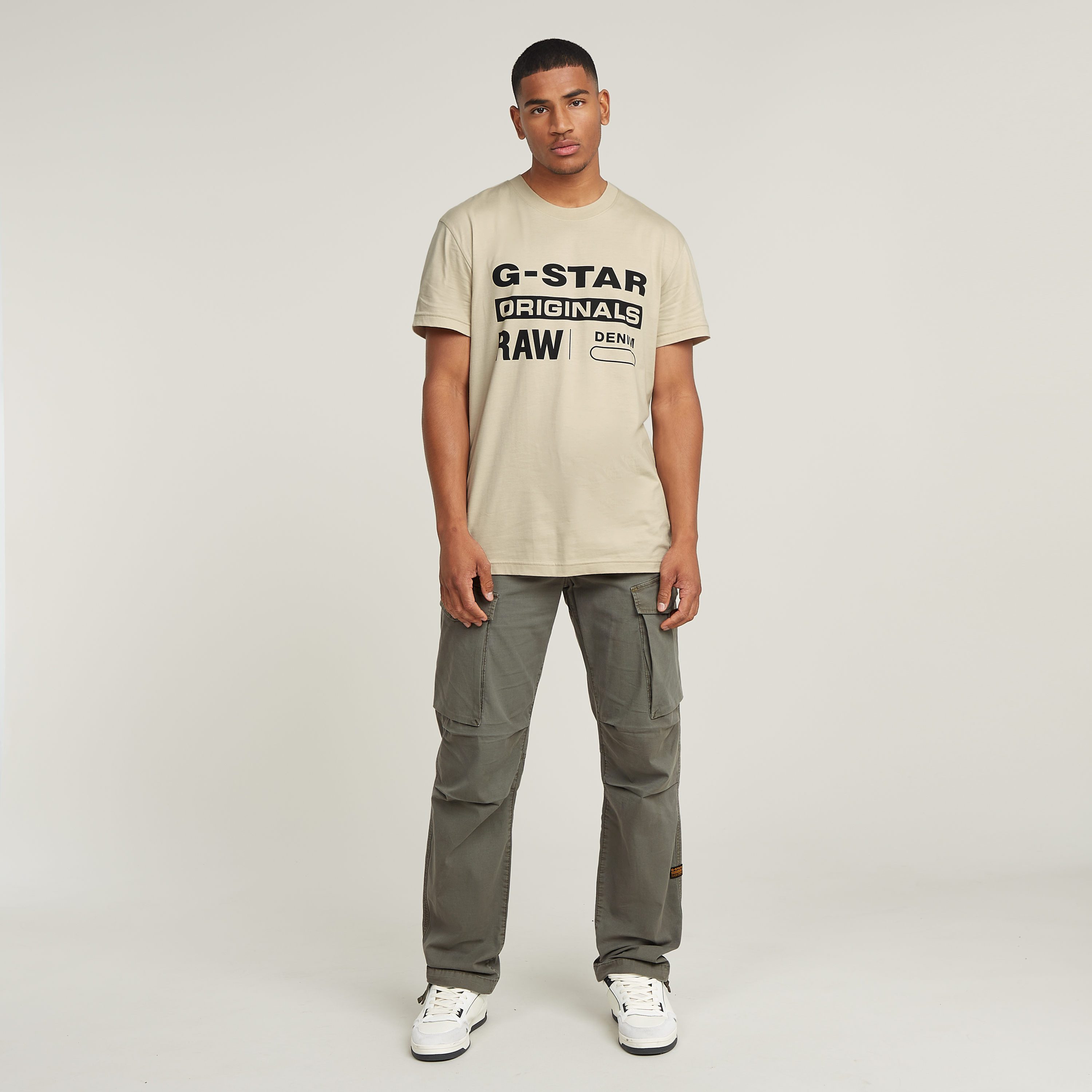 G-Star RAW T-shirt Originals met grote frontprint