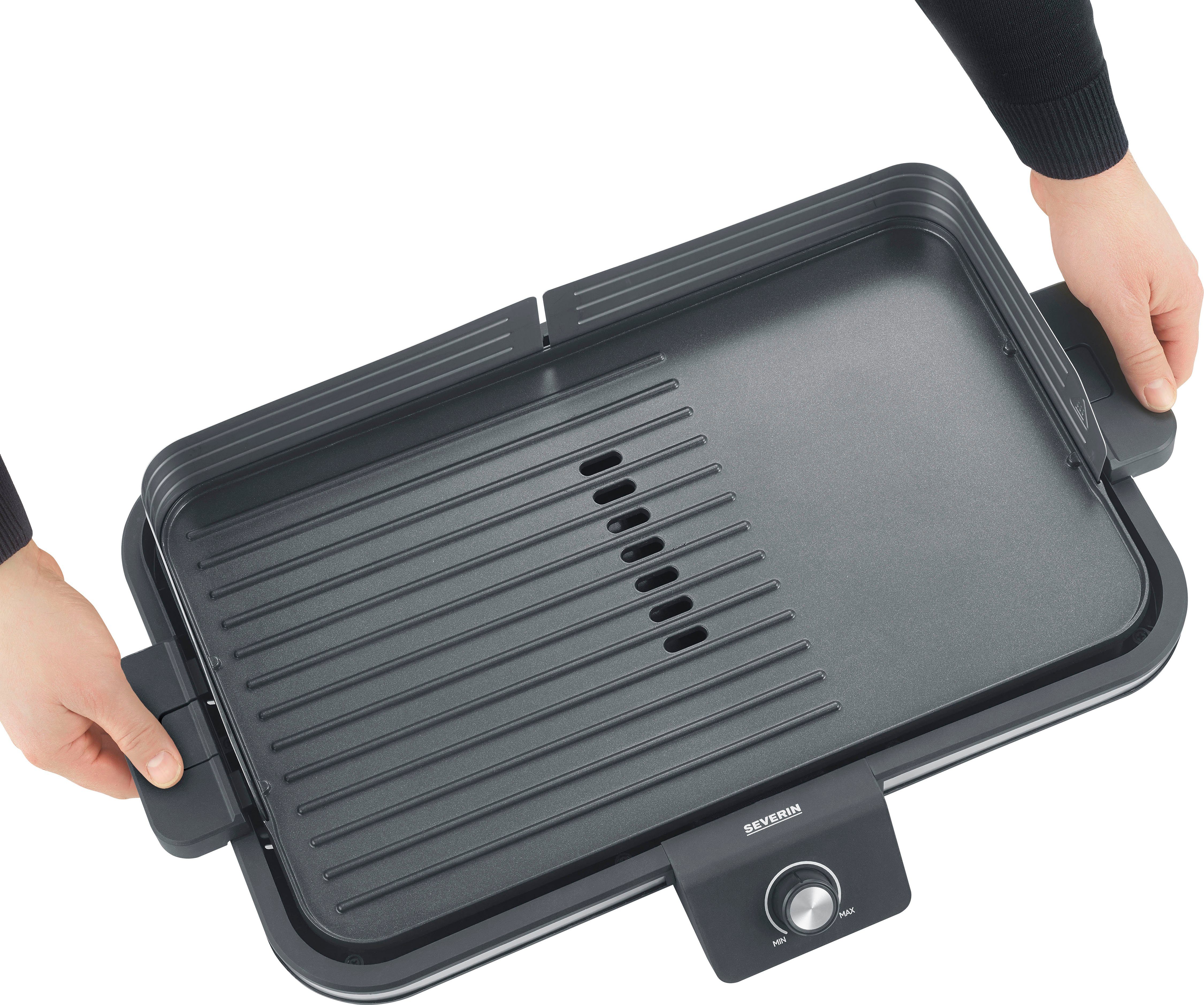 Severin Tafelgrill Plancha, PG 8564 Na enkele minuten kan het grillplezier beginnen