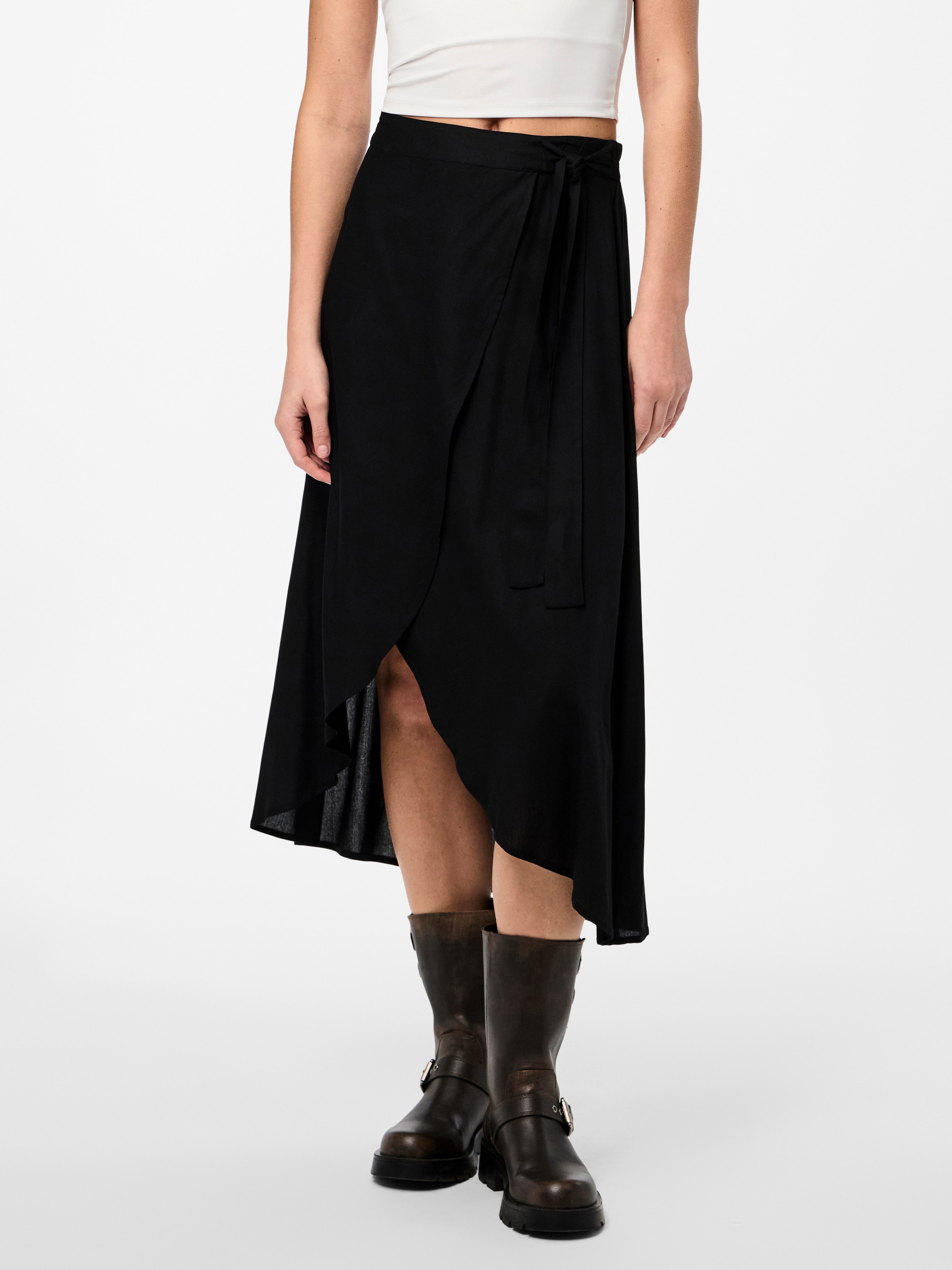 Pieces Wikkelrok PCTALA WRAP SKIRT NOOS BC