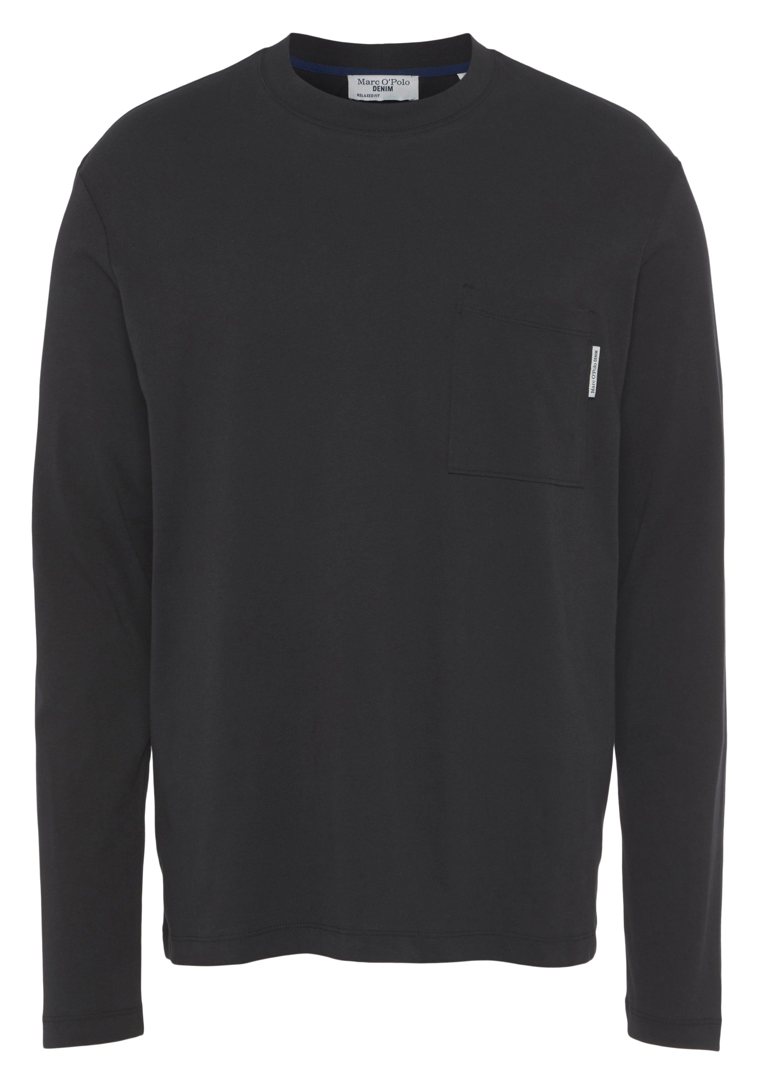 Marc O'Polo DENIM Shirt met lange mouwen met opgestikte borstzak