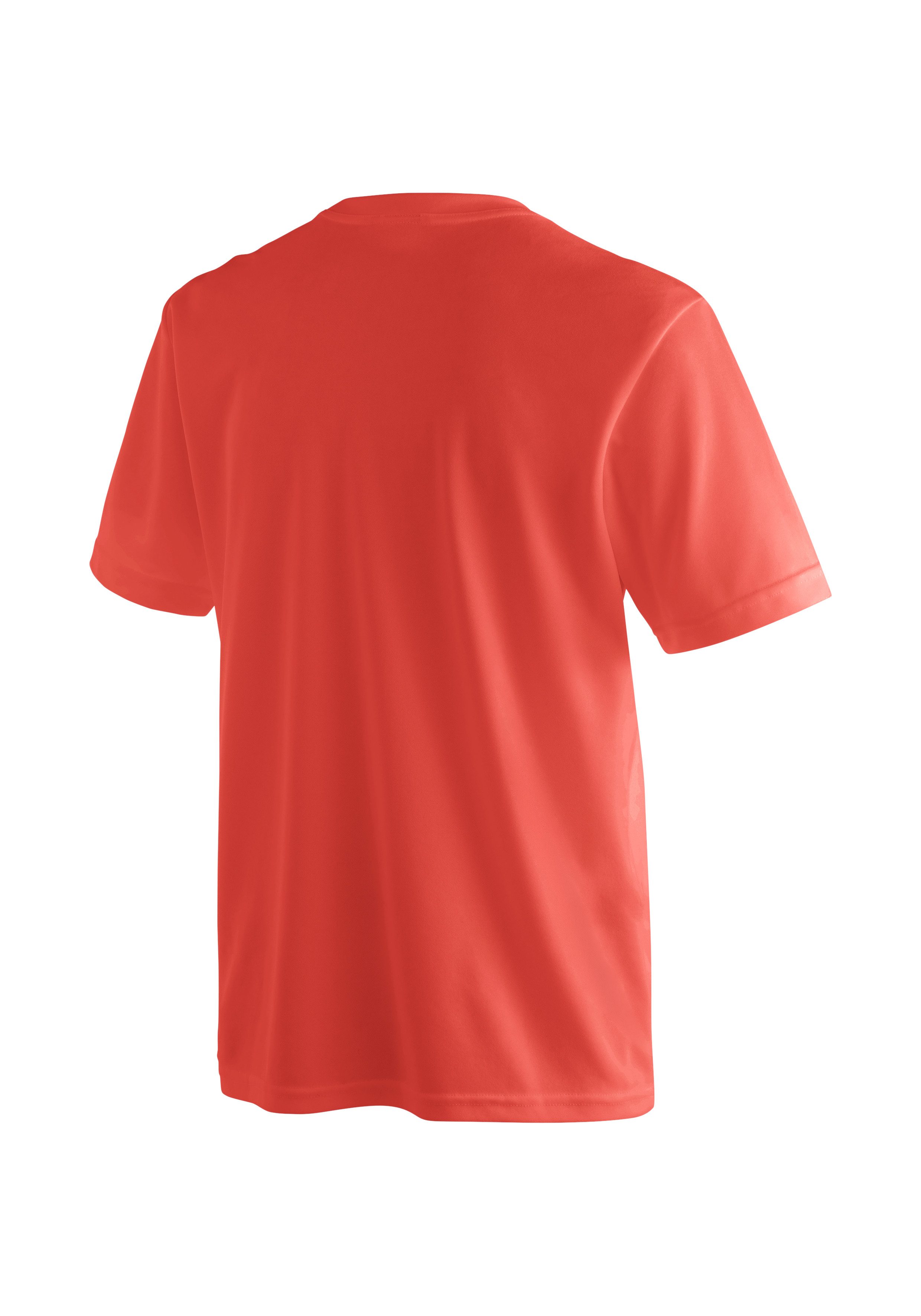 Maier Sports Functioneel shirt Walter Heren T-shirt, ronde hals pique outdoor shirt, snel drogend