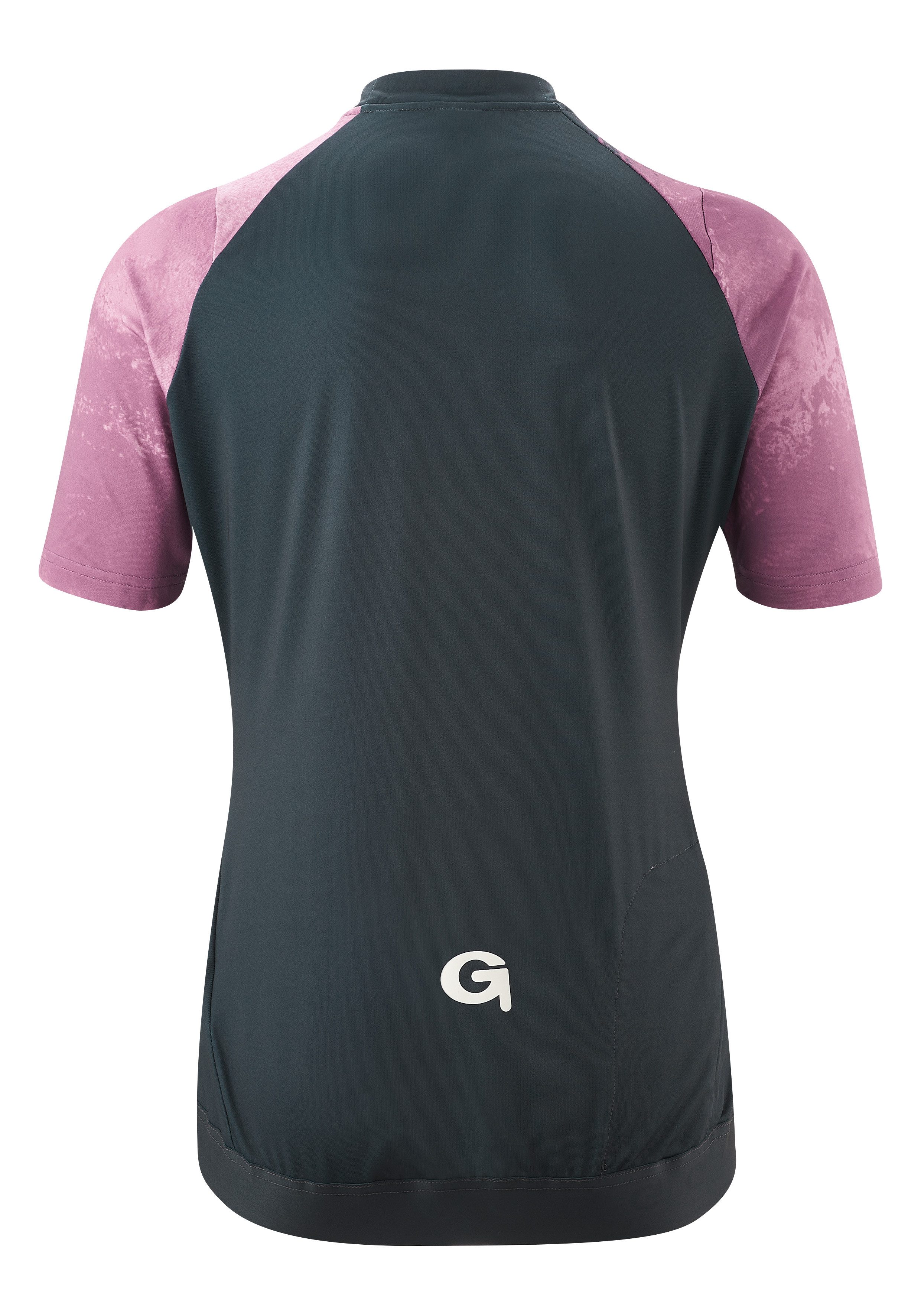 Gonso Fietsshirt LESIMA Dames MTB-fiets shirt met korte mouwen, lichtgewicht fietstrui met ritszak