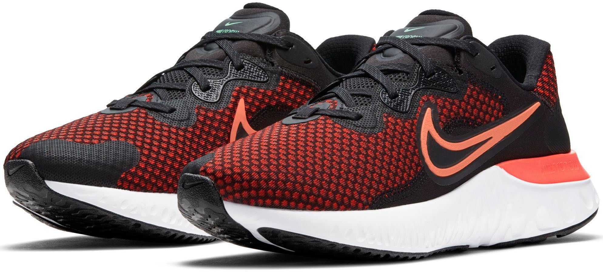 Nike Renew Run 2 Moderne Hardloopschoenen 45 Zwart Oranje
