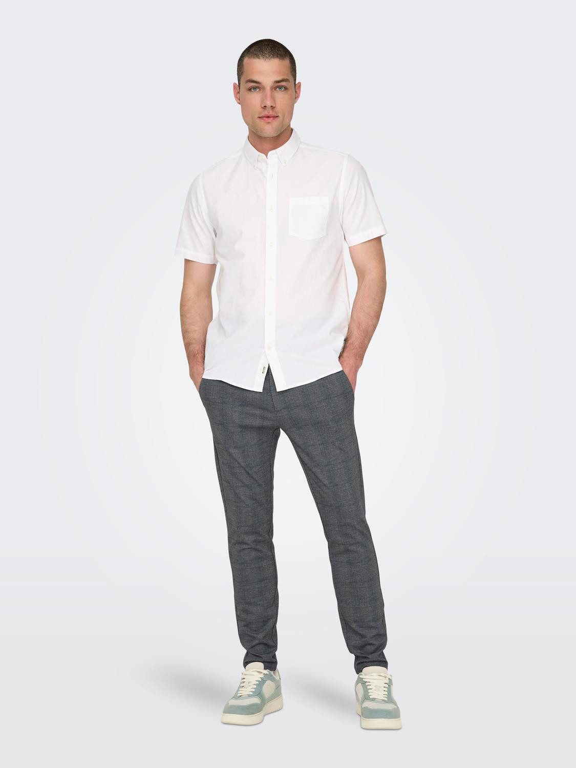 ONLY & SONS Chino ONSMARK SLIM CHECK 020919 PANT NOOS