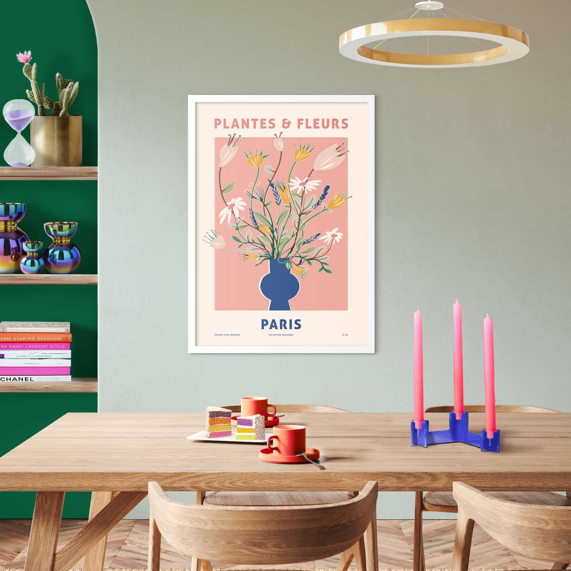 Reinders! Artprint op linnen Bloemen