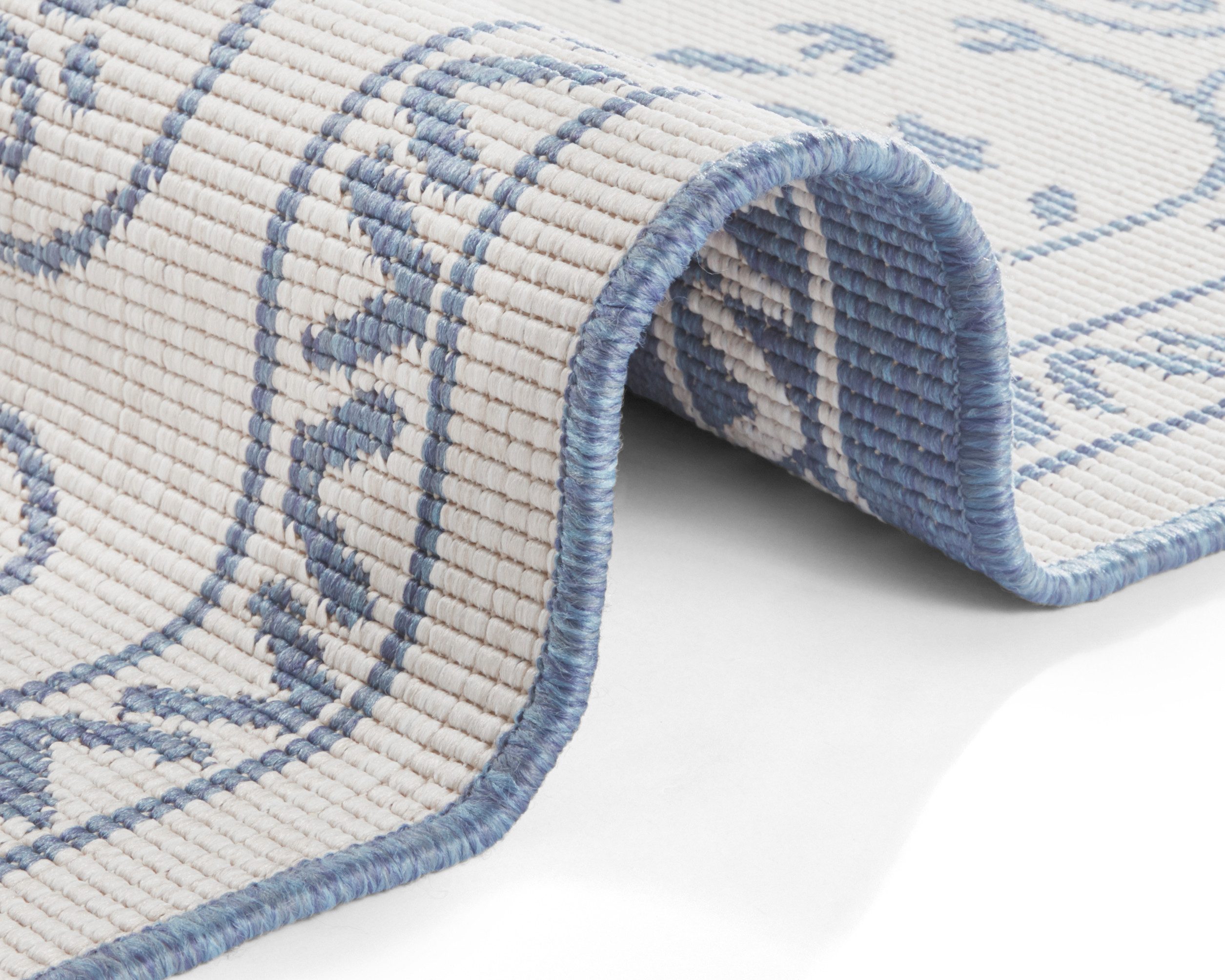 NORTHRUGS Vloerkleed LEYTE tweezijdig te gebruiken kleed In- & outdoor, vloerkleed, vintage, weerbestendig, balkon, tuin, woonkamer