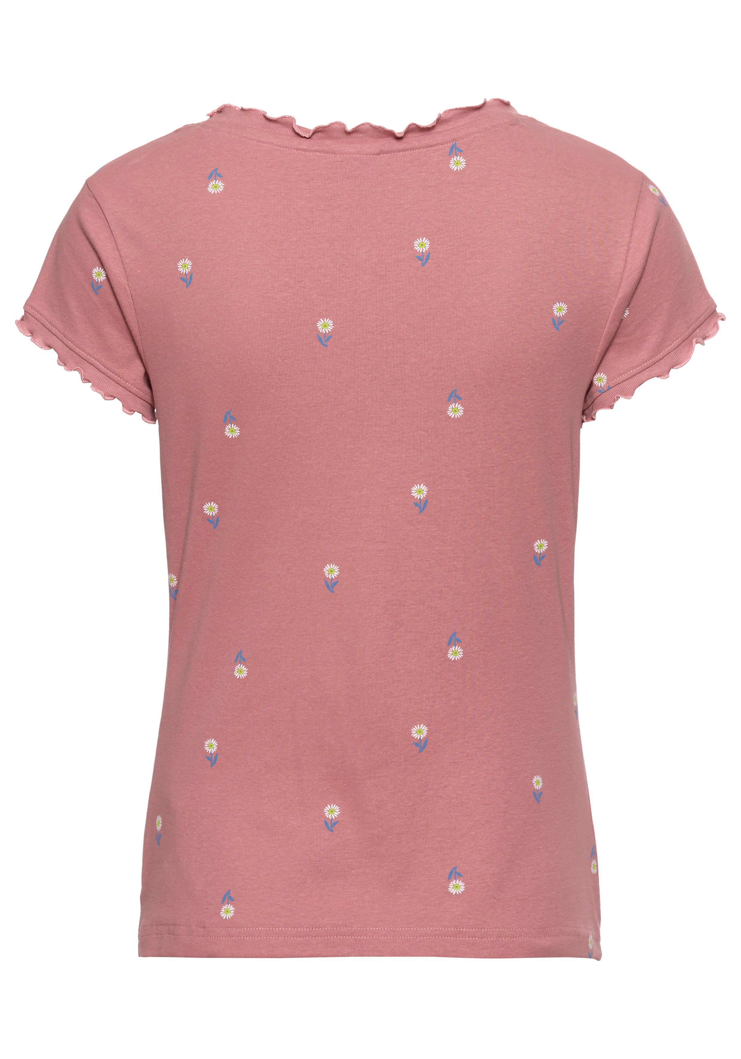 KangaROOS Shirt met korte mouwen korte mouw figuuraccentuerend van katoen