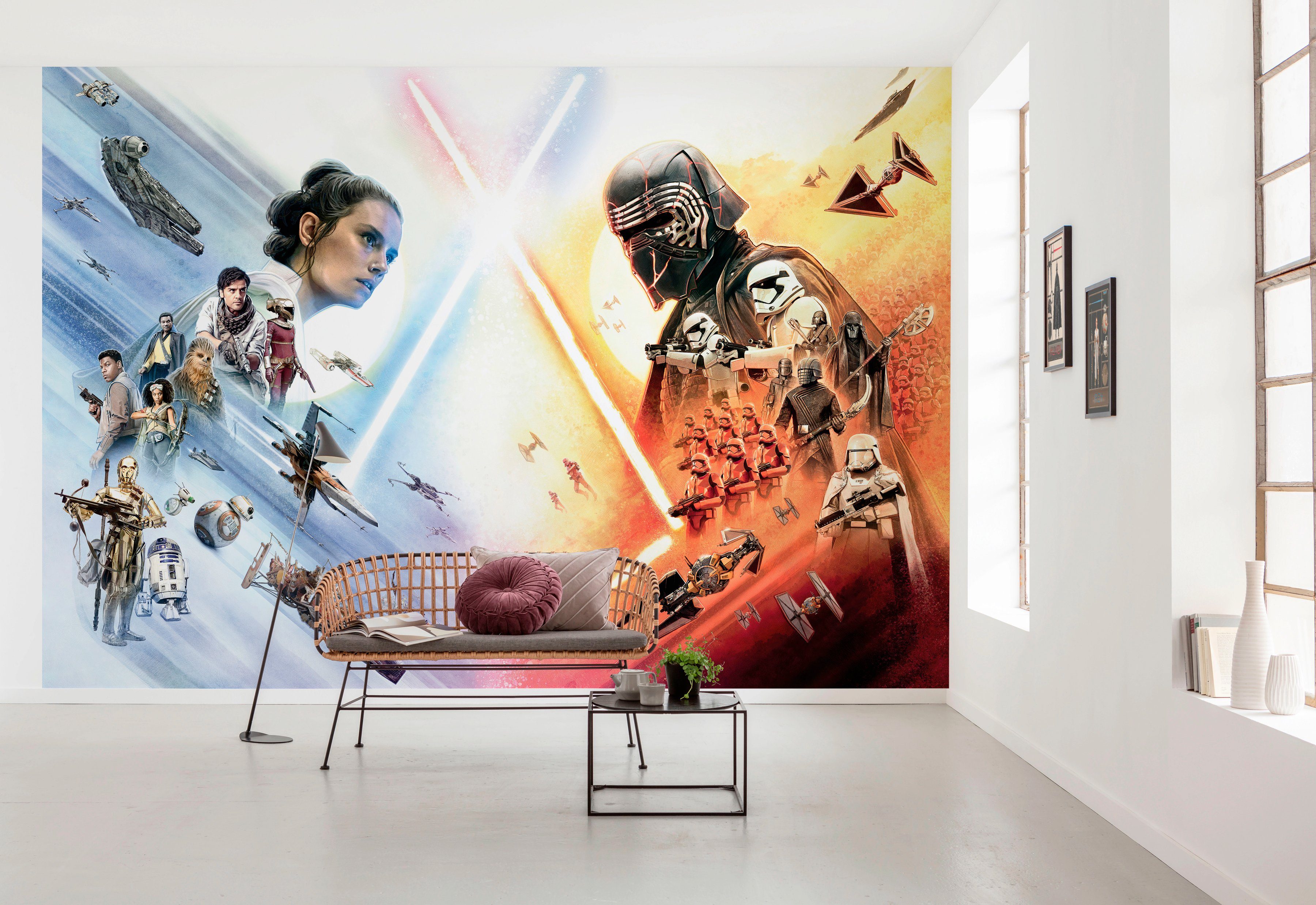 Komar Fotobehang STAR WARS EP9 Movie Poster Wide - Afmeting 368 x 254 cm (set)