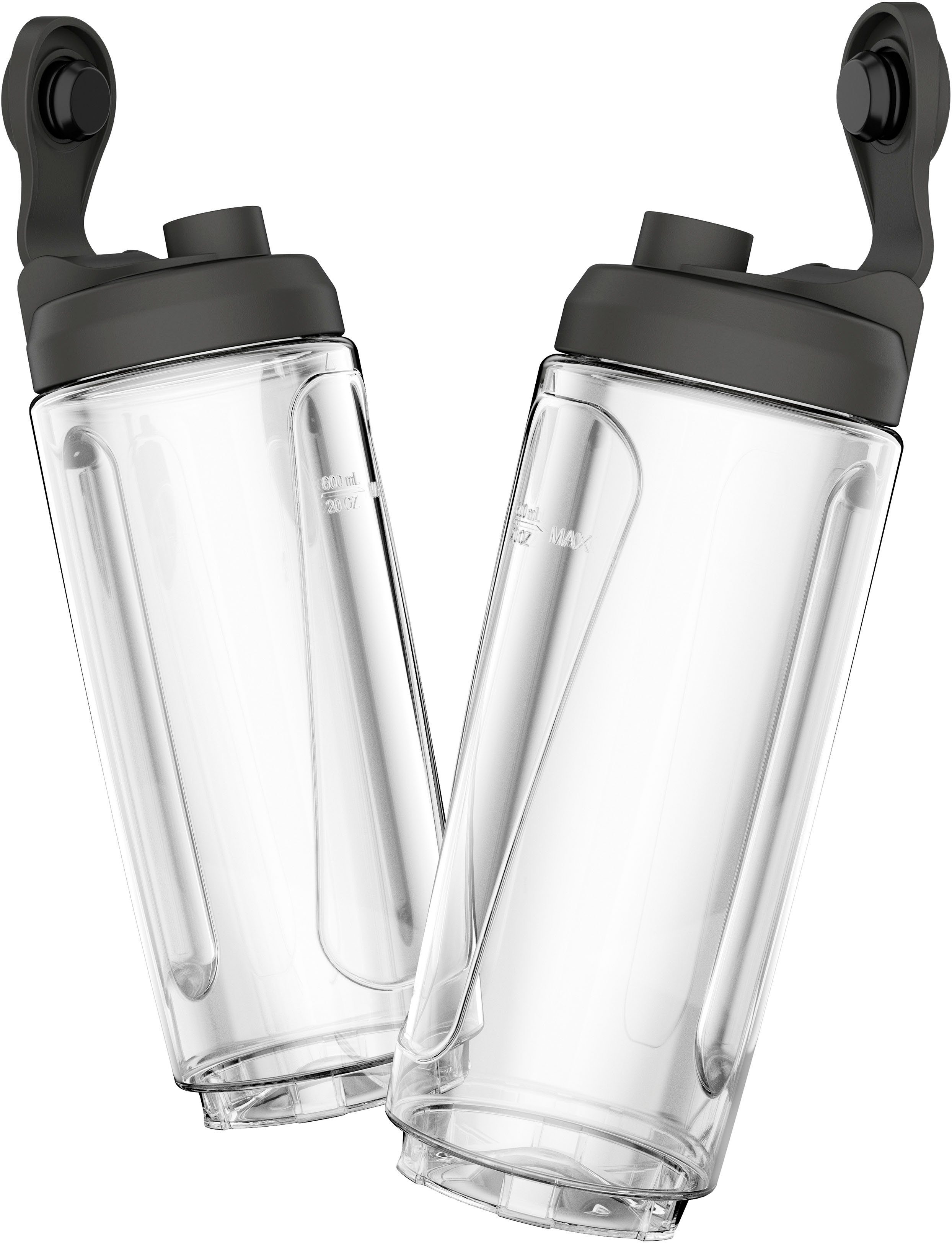 Tefal Blender BL15FD Mix & Move Smoothie-Maker 2 flessen to-go in premium tritan, afneembare lemmeten