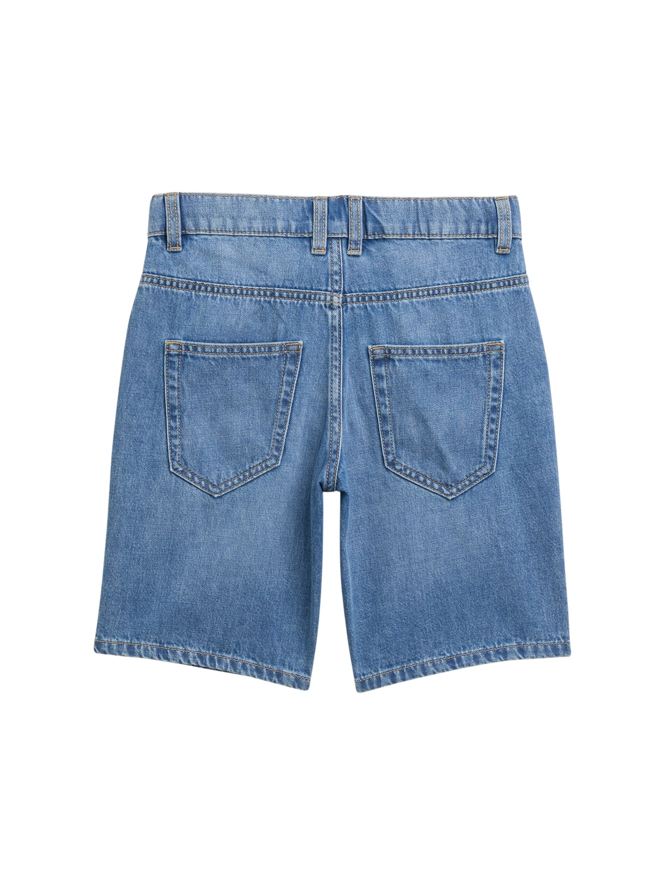 Tom Tailor Jeansshort JIM in five-pocketsstijl