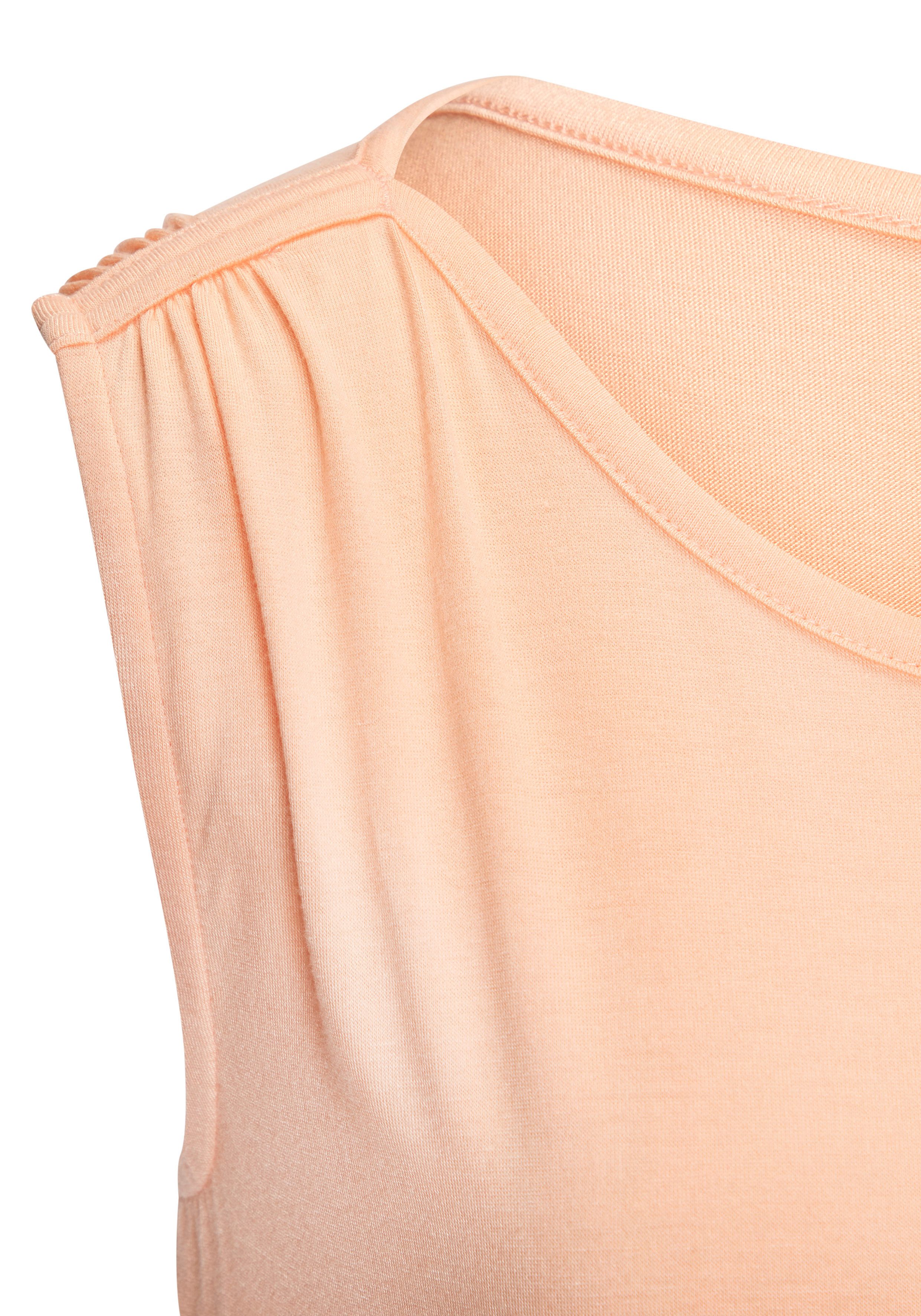 Lascana Shirttop van zachte viscose-jersey