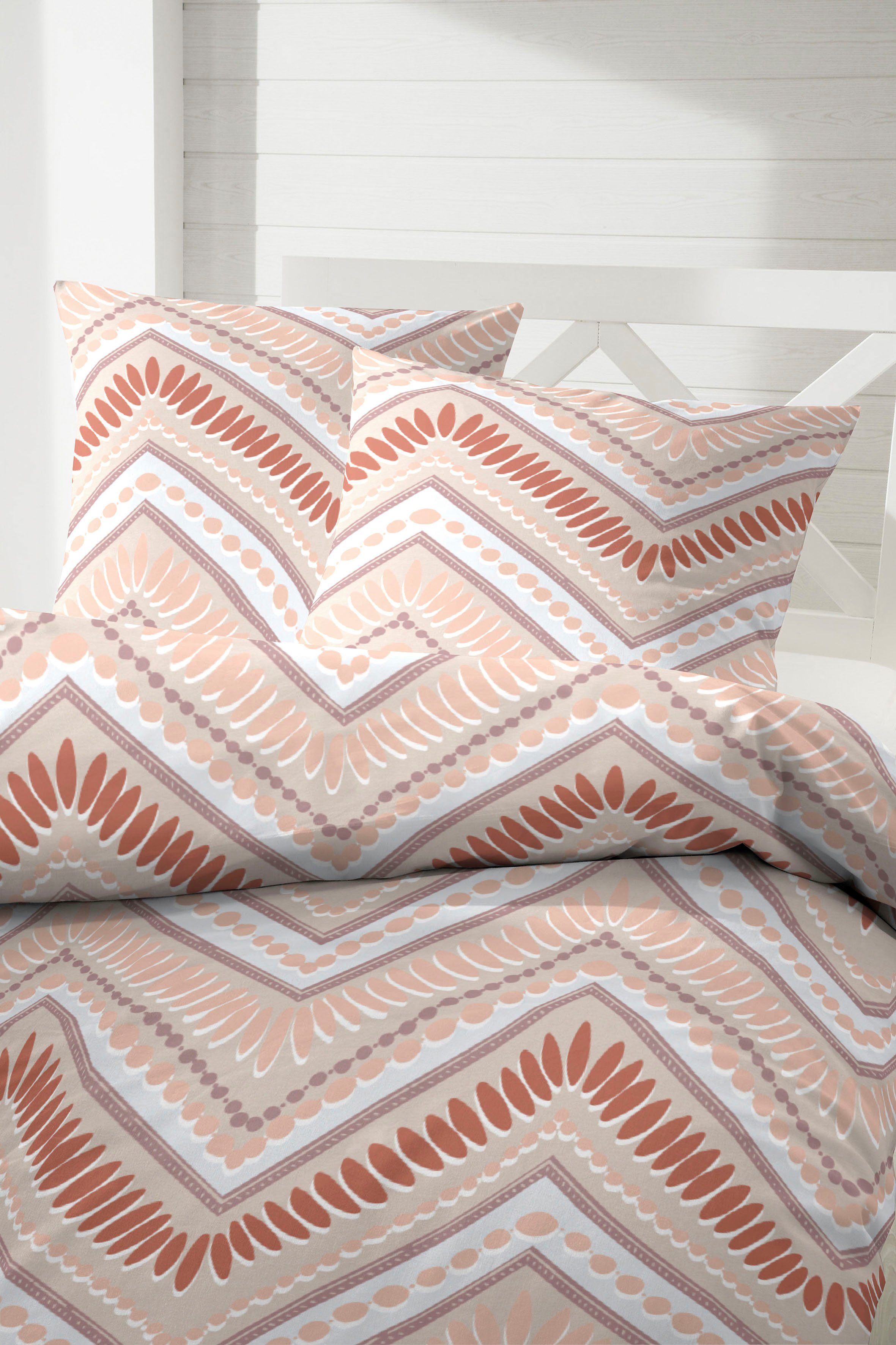 Primera Overtrekset Renforce ZigZag met moderne zigzag strepen (2-delig)