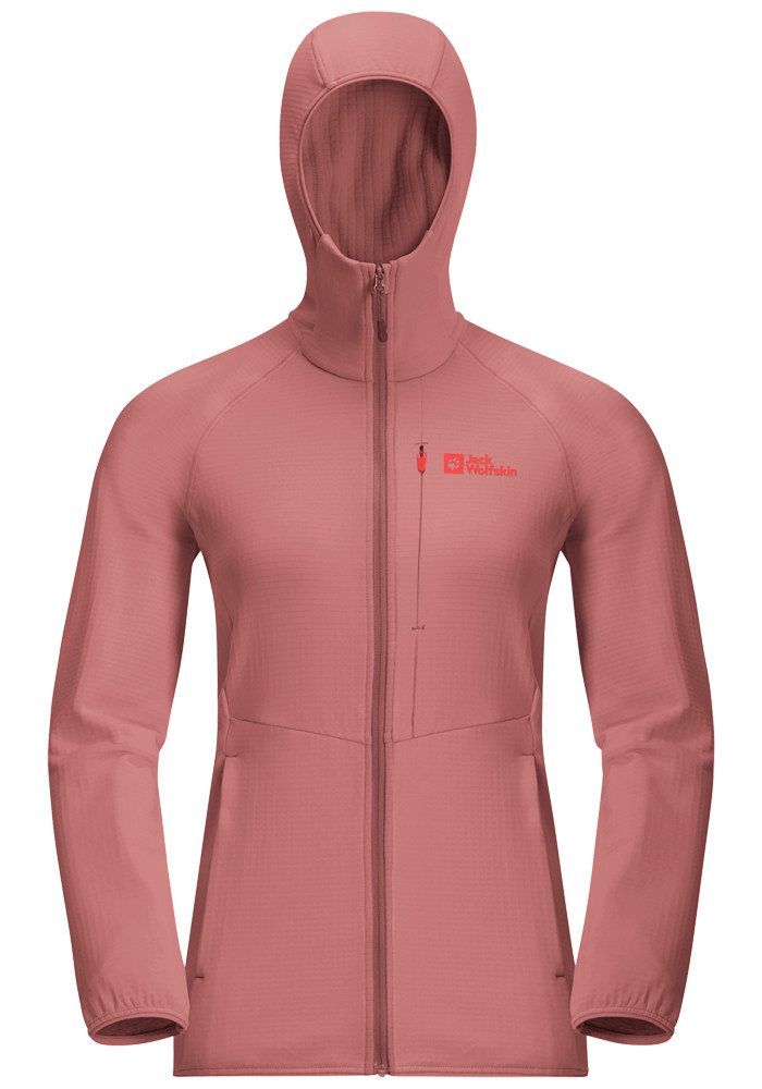 Jack Wolfskin Fleecejack KOLBENBERG HOODED FZ W