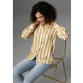 aniston selected overhemdblouse met verborgen knoopsluiting wit