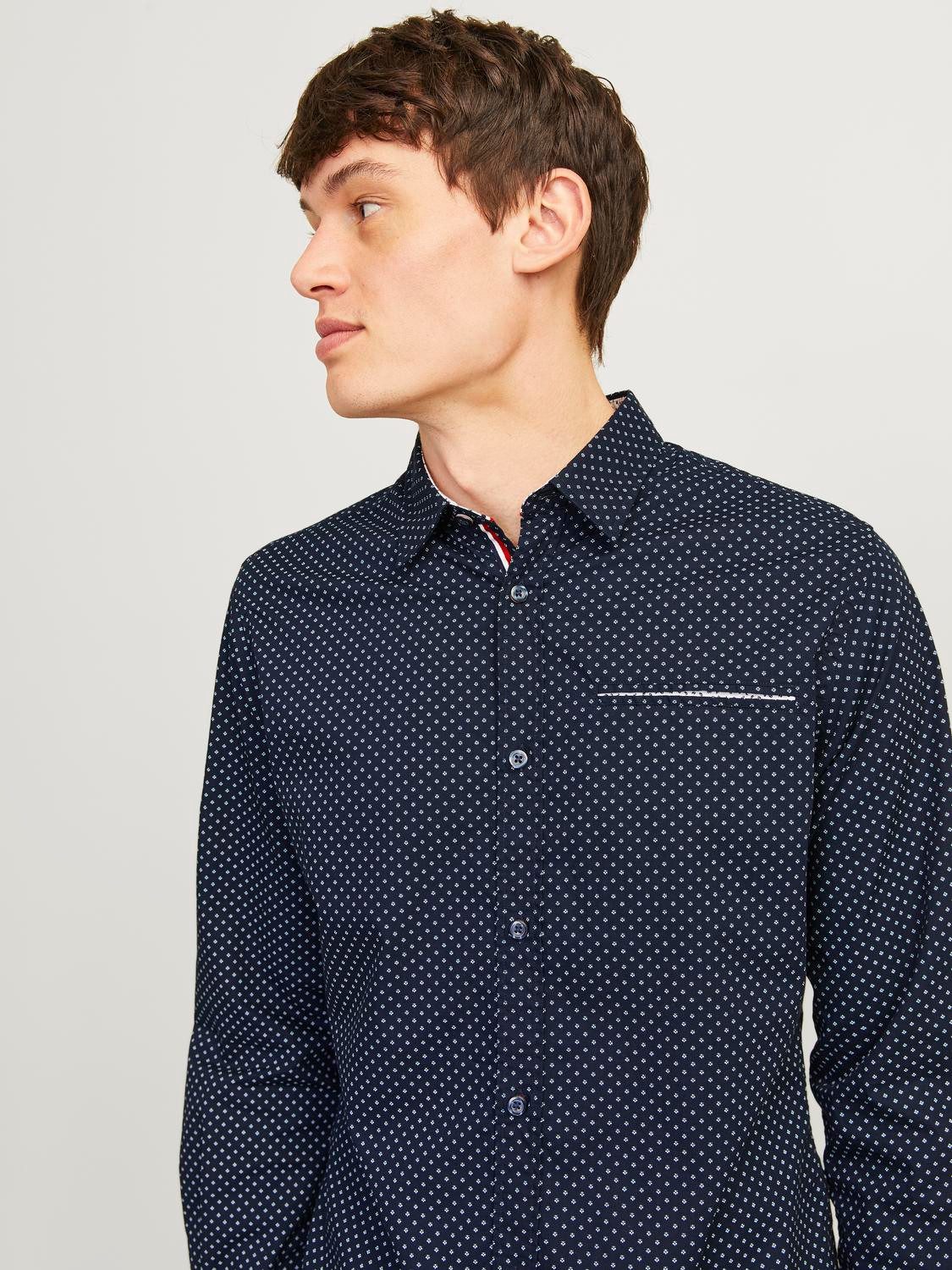 Jack & Jones Overhemd met lange mouwen JJEREMY DETAIL SHIRT LS NOOS