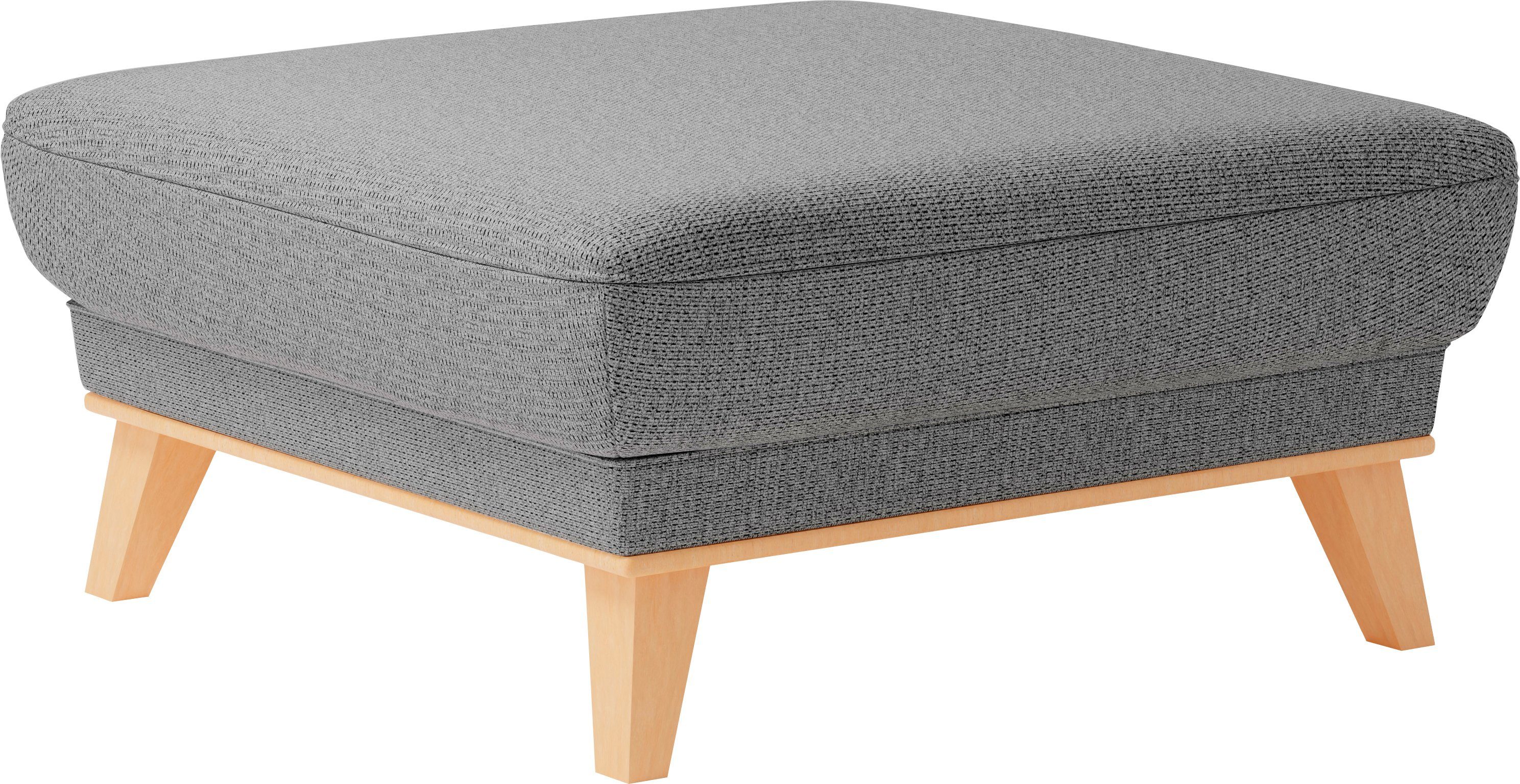 sit&more Hocker Lavida Met elegante houten lijst