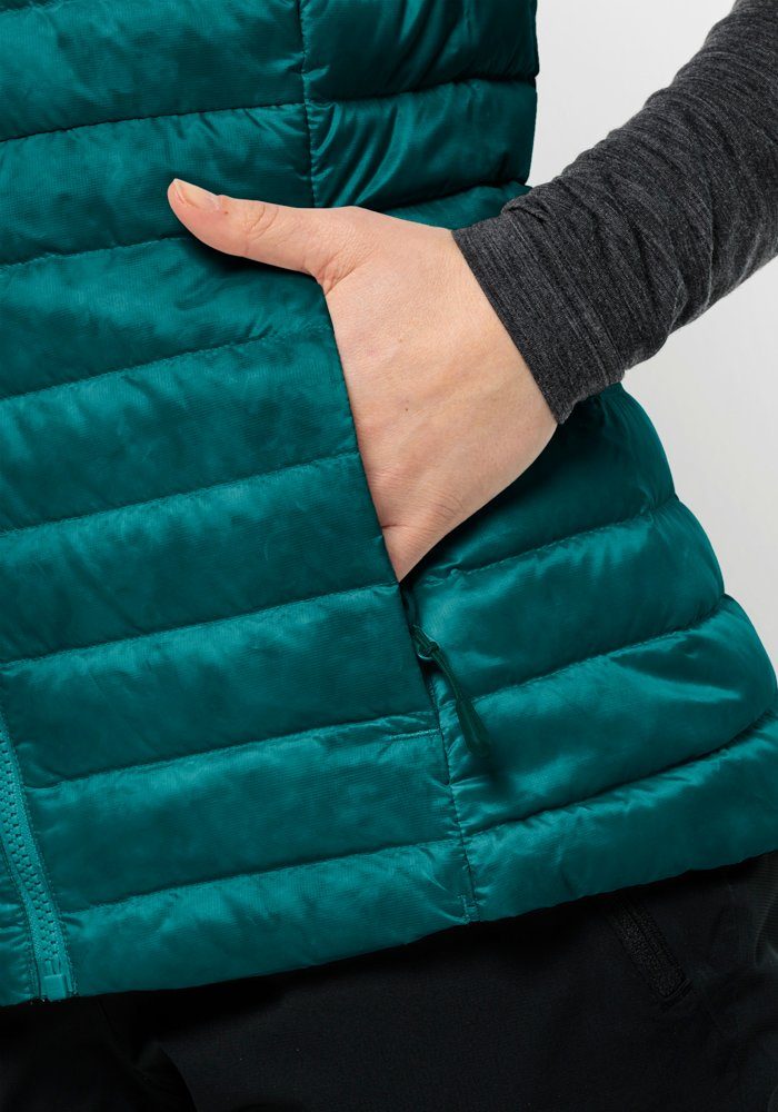 Jack Wolfskin Donzen bodywarmer PILVI DOWN VEST W RDS