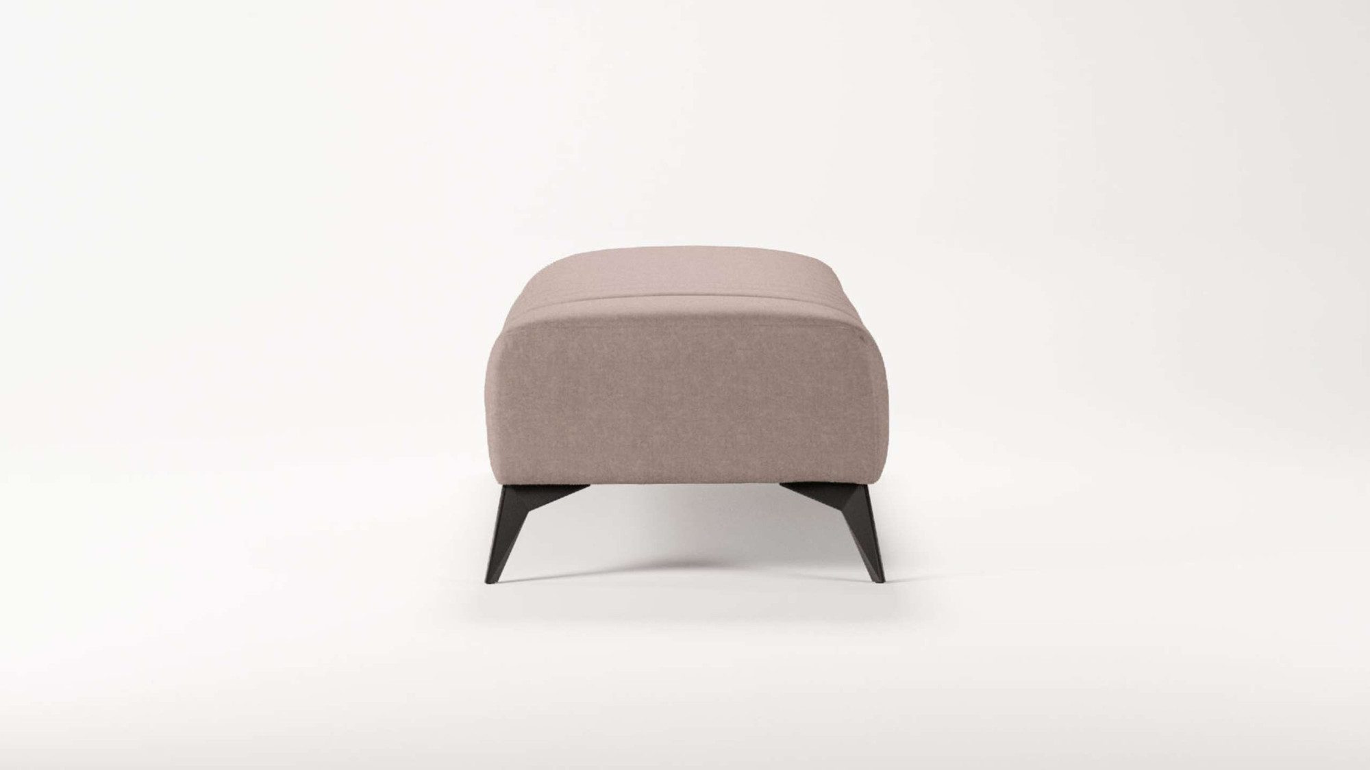 Places of Style Hocker MATTHEW zitpoef XXL, afmetingen B/D/H: 140/60/43 cm