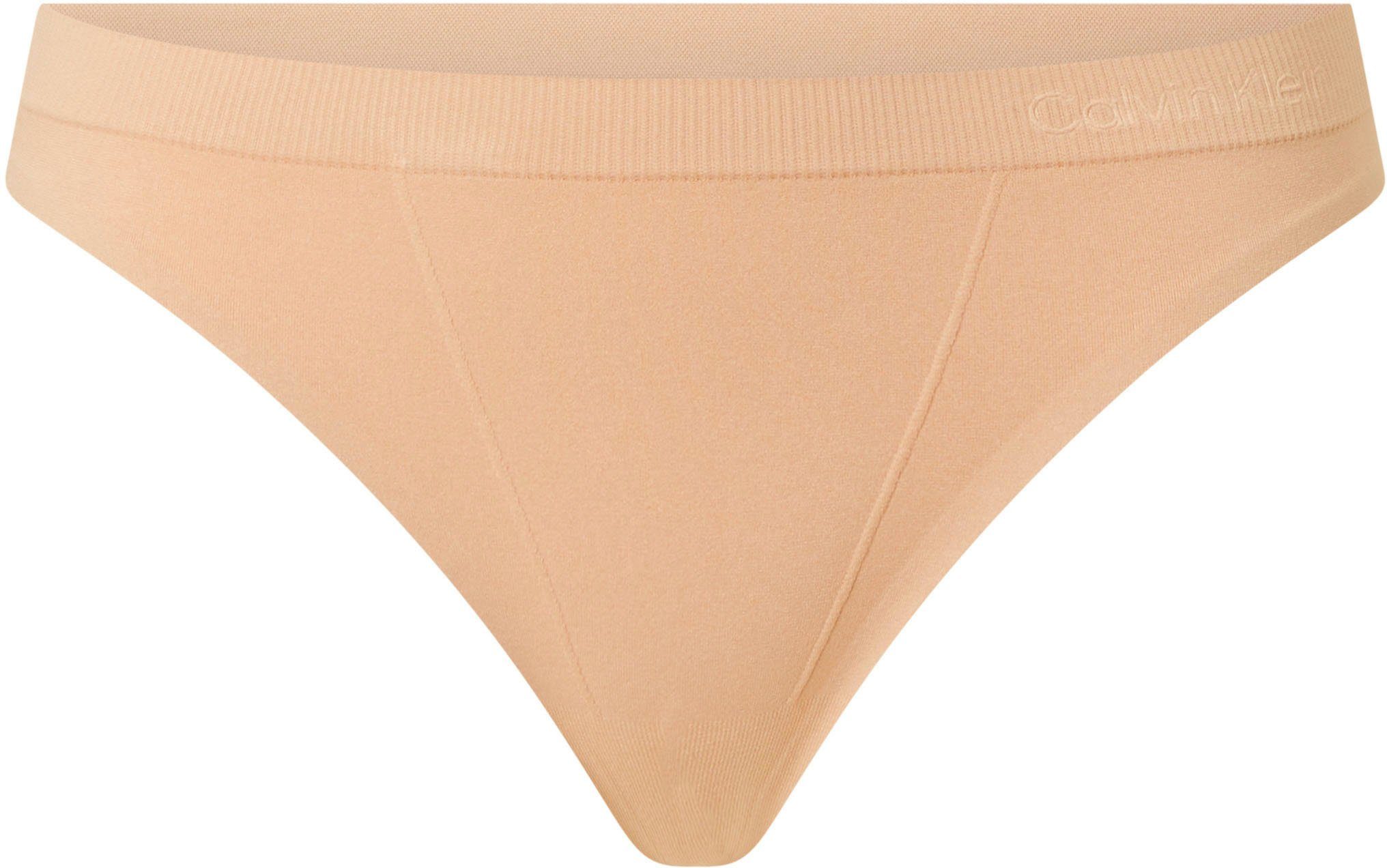 Calvin Klein T-string THONG in modieuze basic stijl