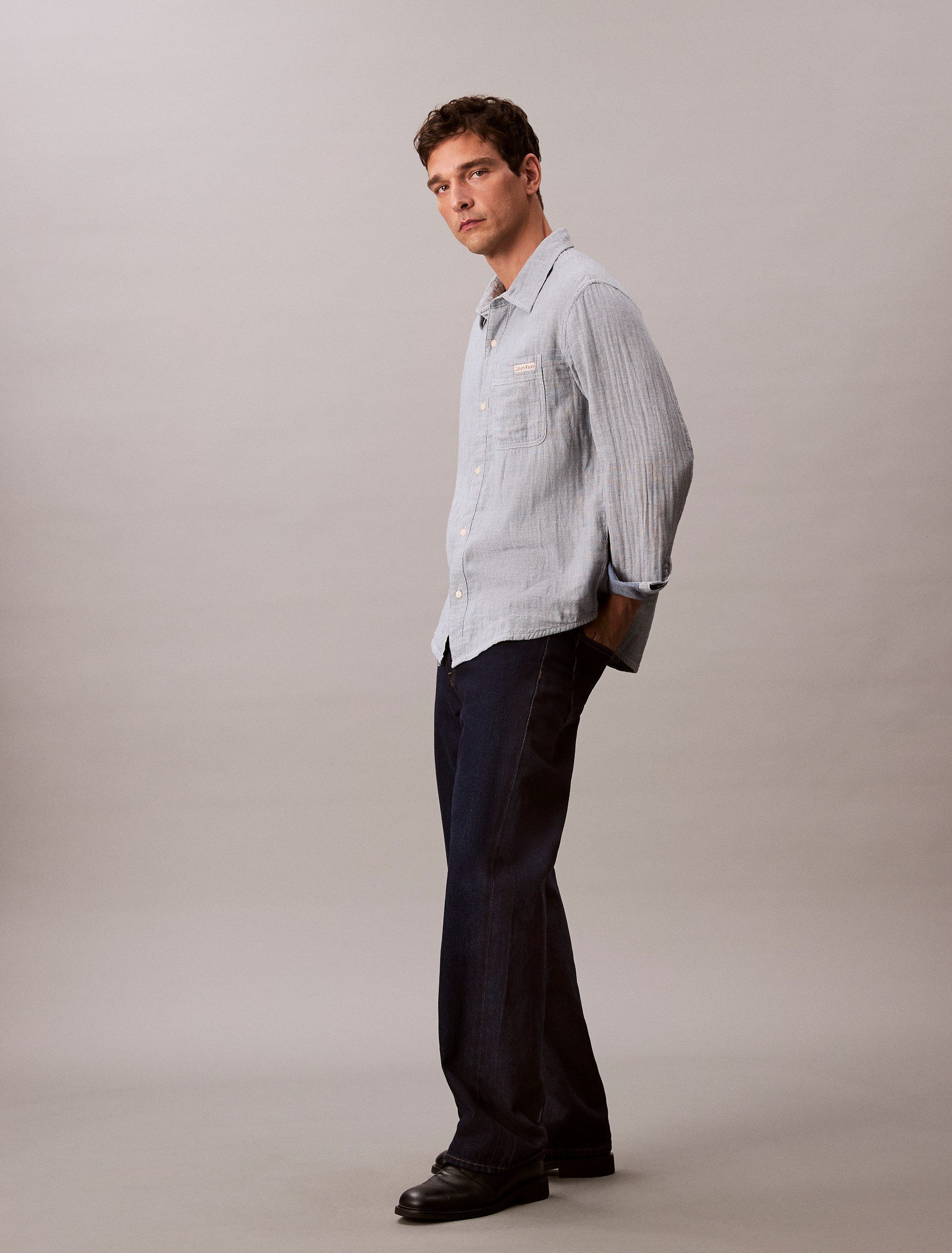 Calvin Klein Overhemd met lange mouwen CASUAL CLASSIC