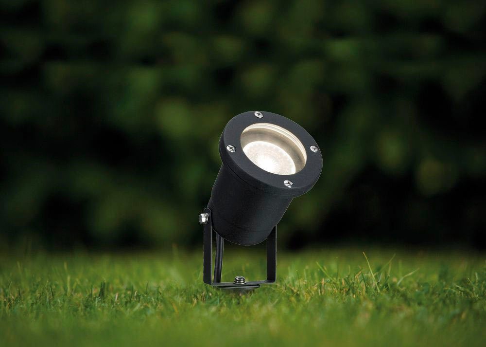 Paulmann Led-tuinlamp Buiten 230V Tuin Spot IP65 GU10 3,5W 230V Zwart Aluminium (1 stuk)