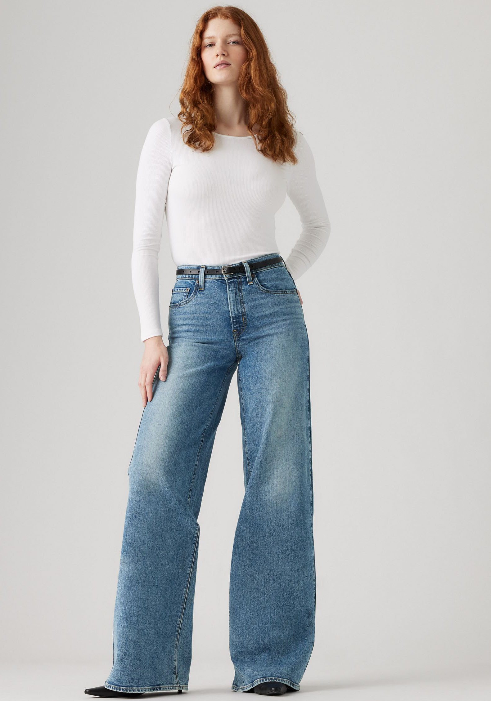 Levi's® Wijd uitlopende jeans