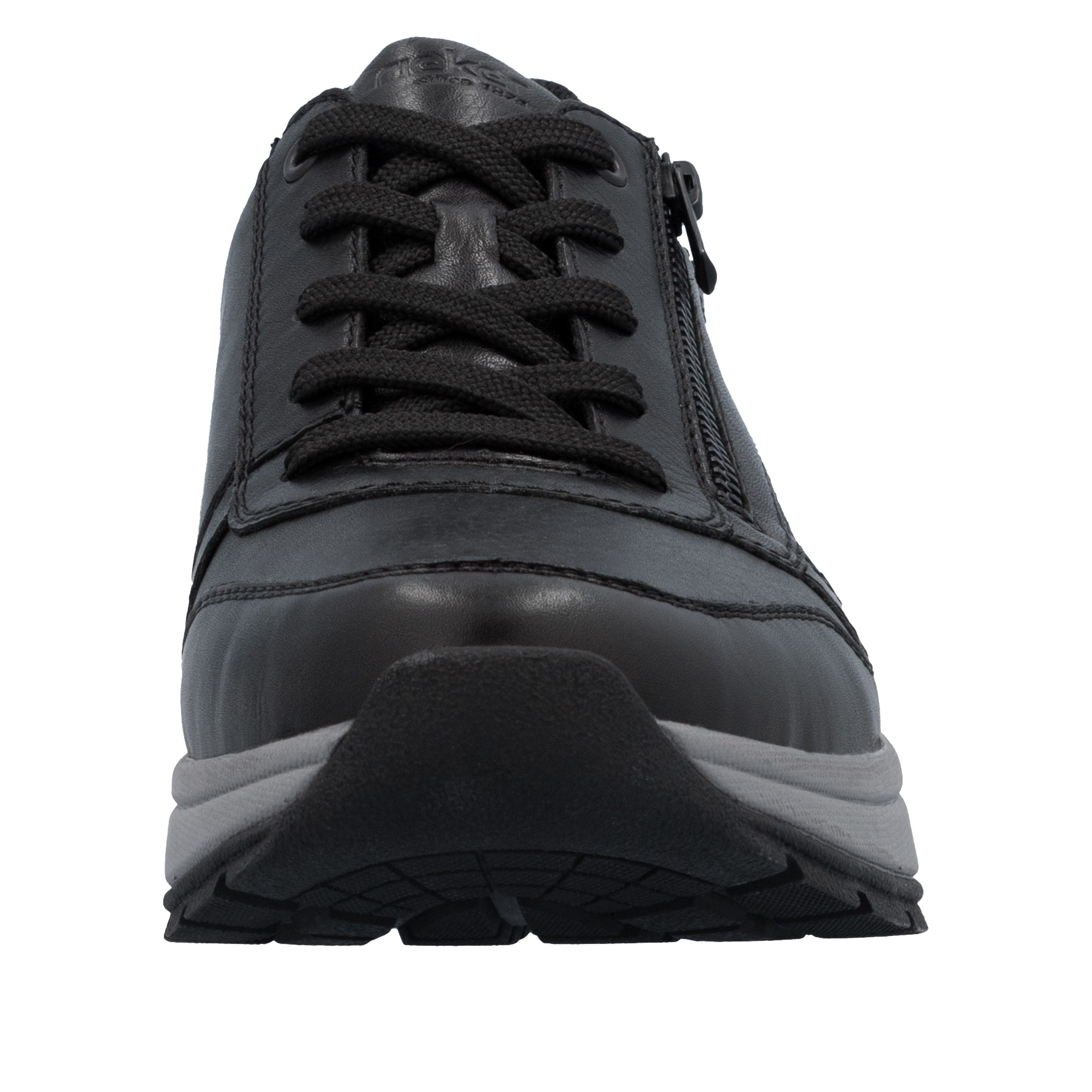 Rieker Sneakers Veterschoen, lage schoen, vrijetijdsschoen met gepolsterde schachtversteviging