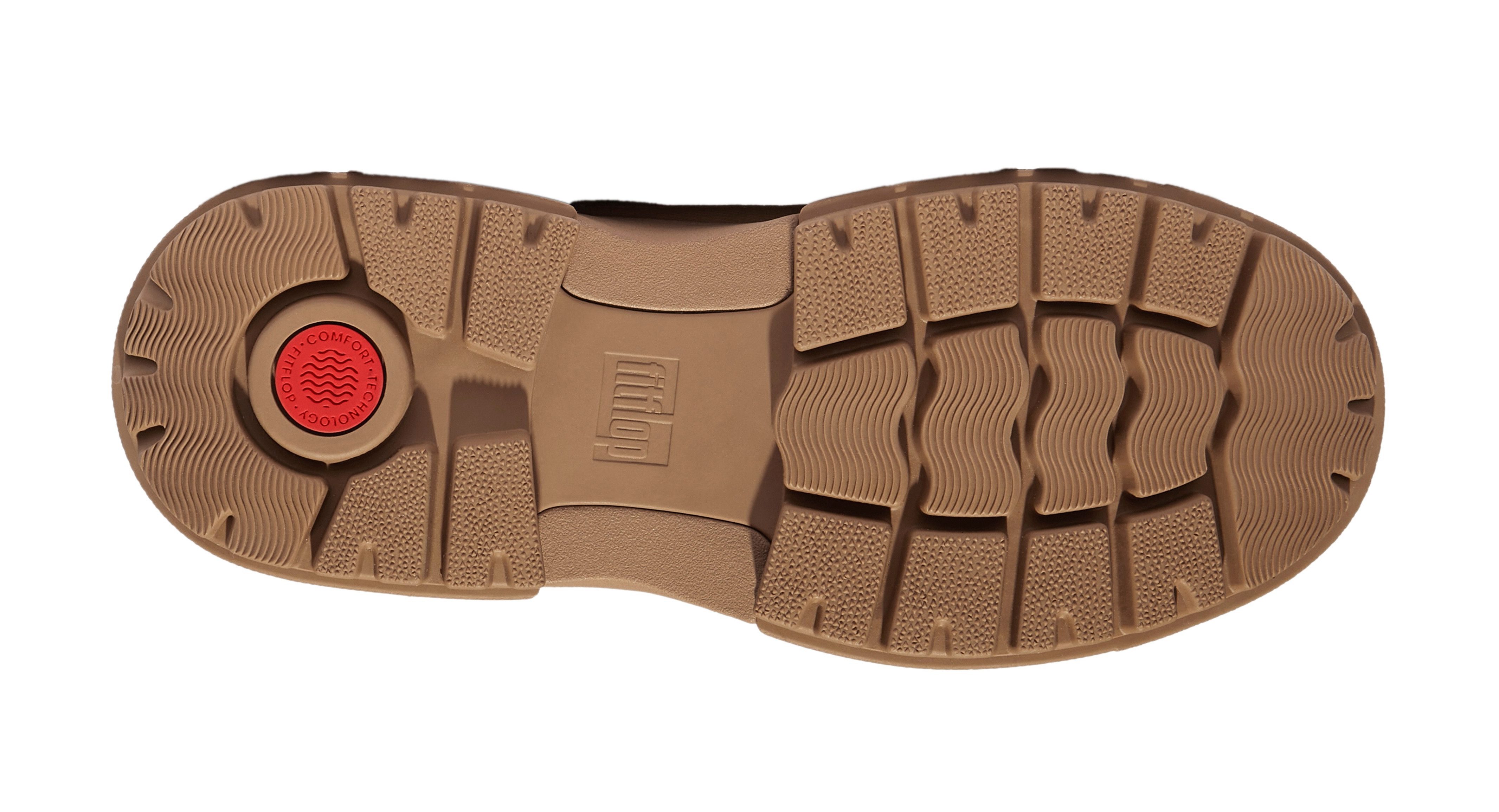 Fitflop Veterschoenen WYLDER SUEDE HIKER-LACE BOOTS Trekking boots, veterschoenen met robuuste plateauzool