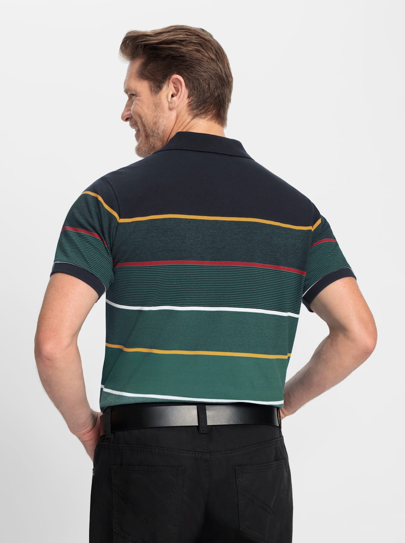 Marco Donati Poloshirt Shirt met korte mouwen (1-delig)