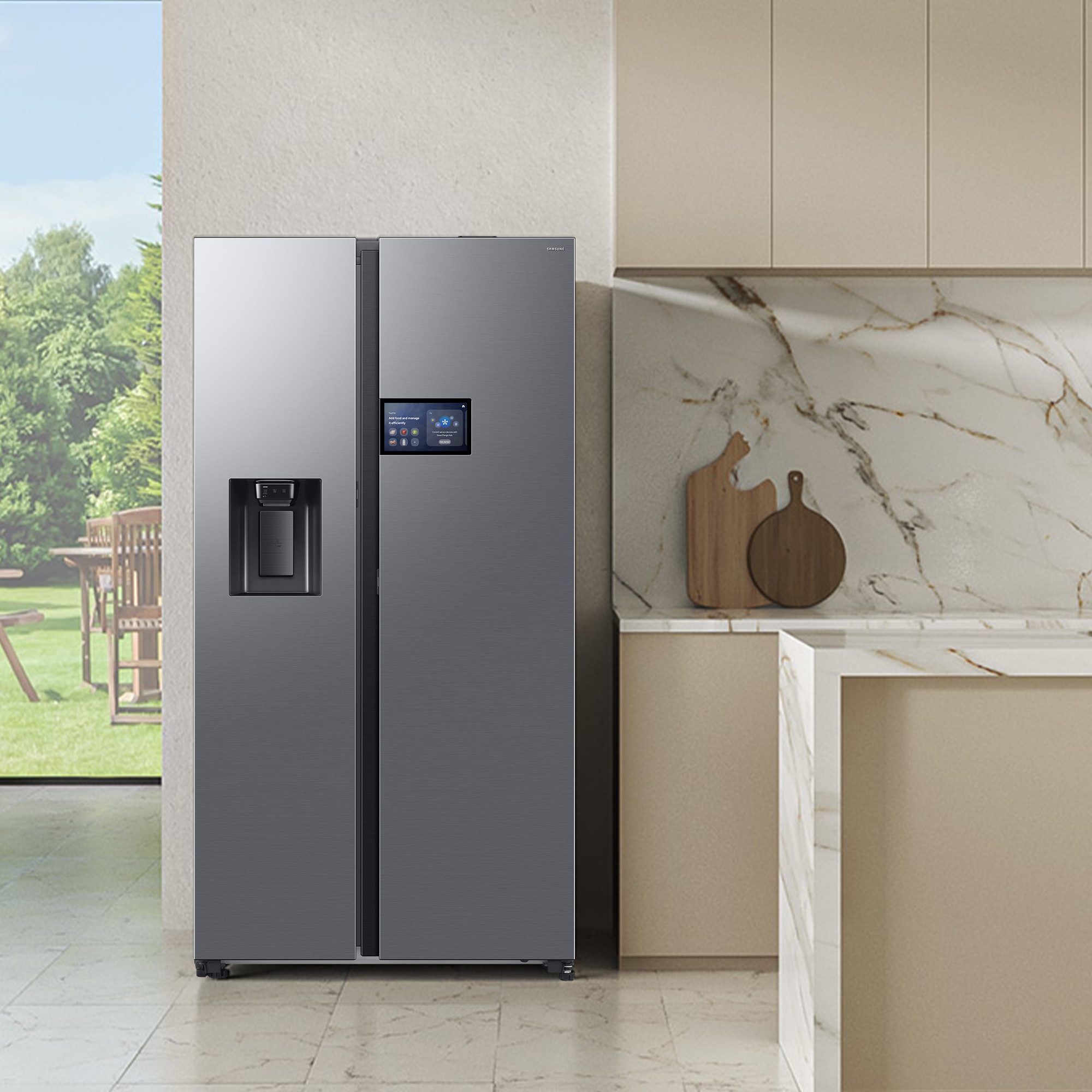 Samsung Side-by-side RS90F65EDF