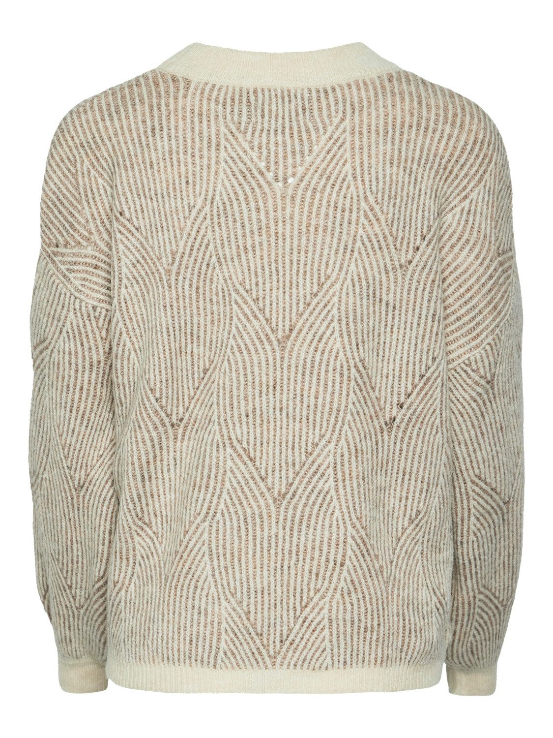 pieces Trui met ronde hals PCJENNA LS O-NECK KNIT NOOS BC