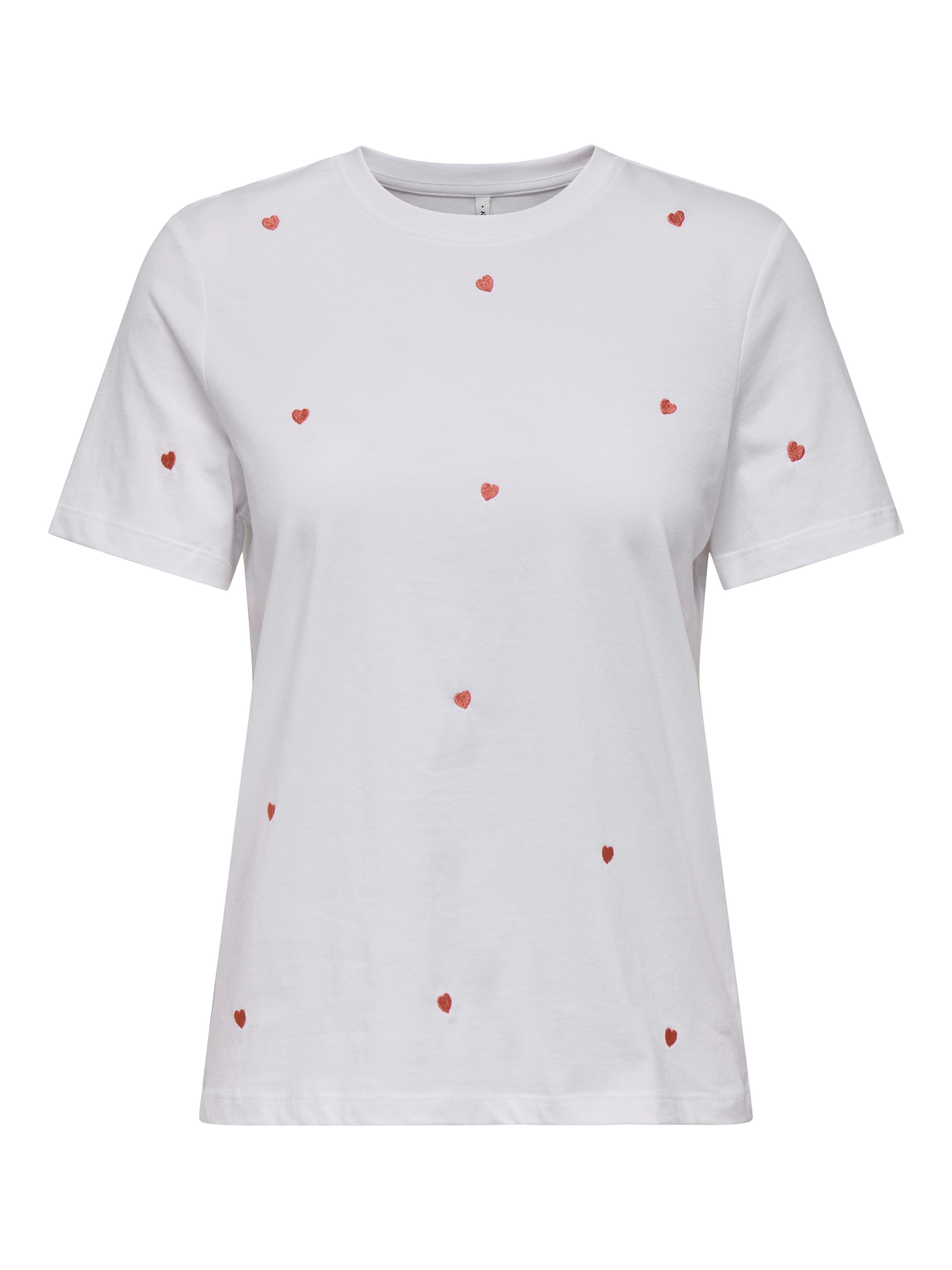 Only Shirt met korte mouwen ONLKETTY LIFE S/S O-NECK TOP JRS NOOS