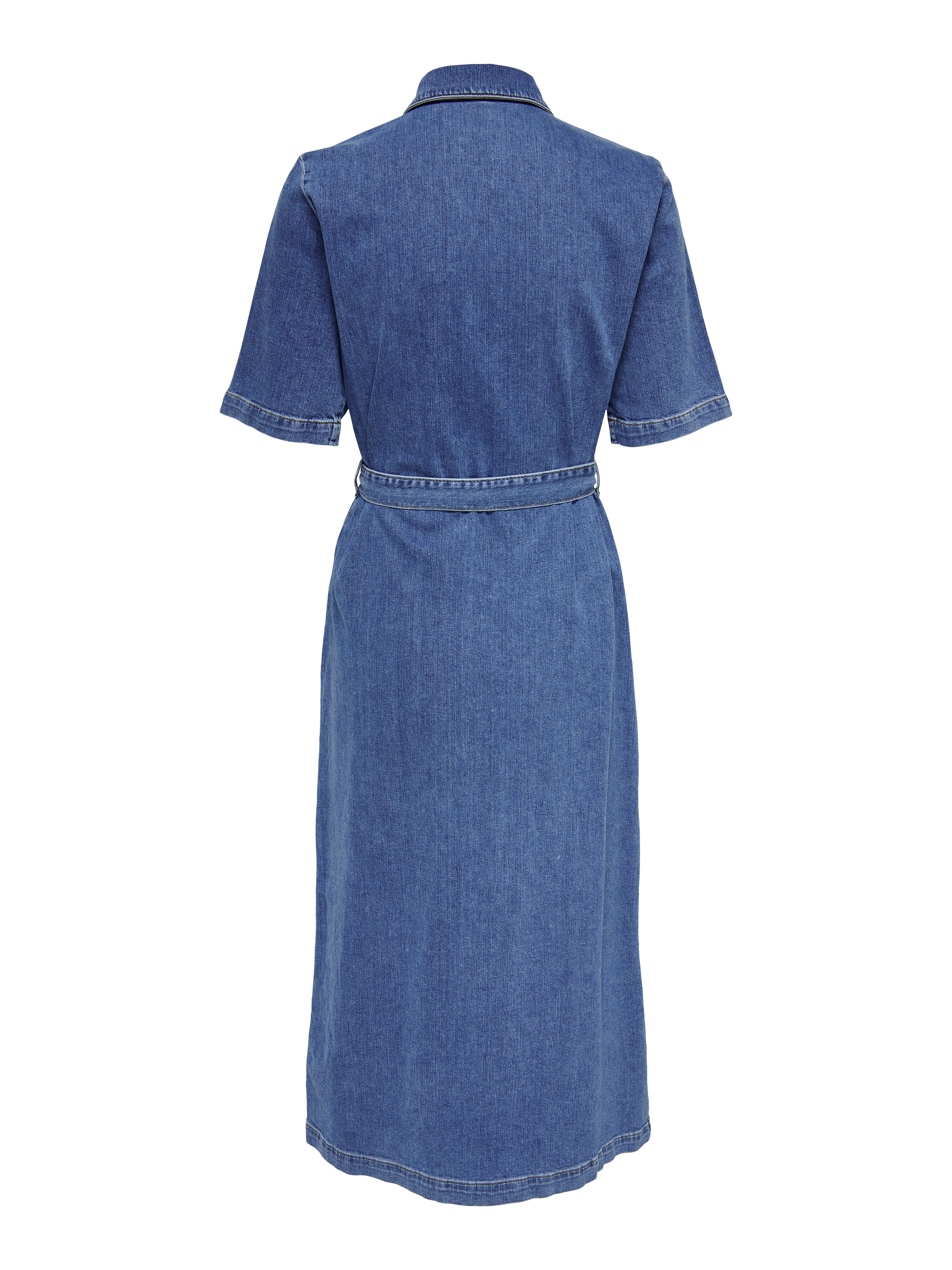 Only Jeans jurk ONLLANA SS LONG DRESS DNM REA258 NOOS